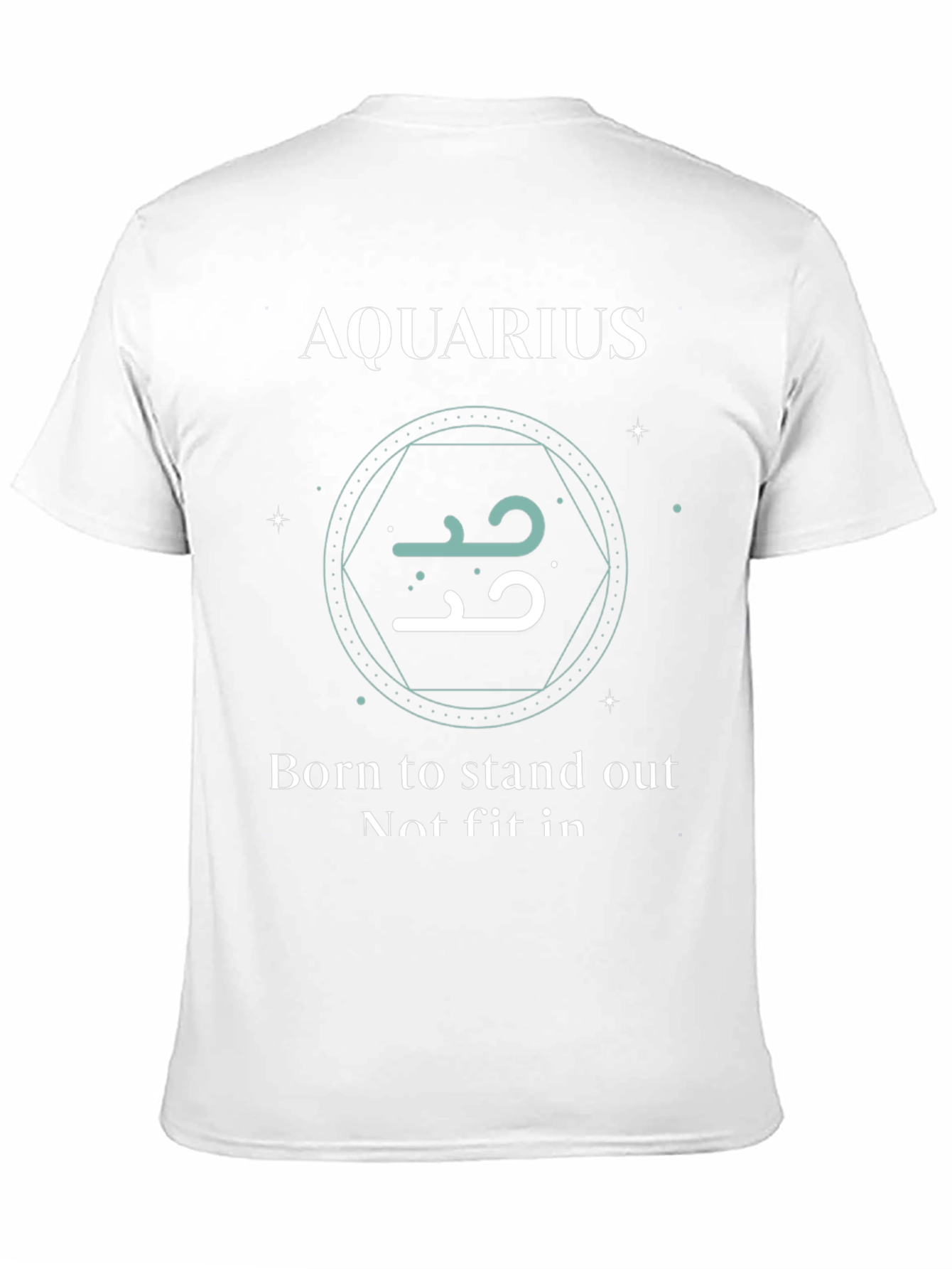 Aquarius Zodiac Sign T-Shirt - Stand Out Style