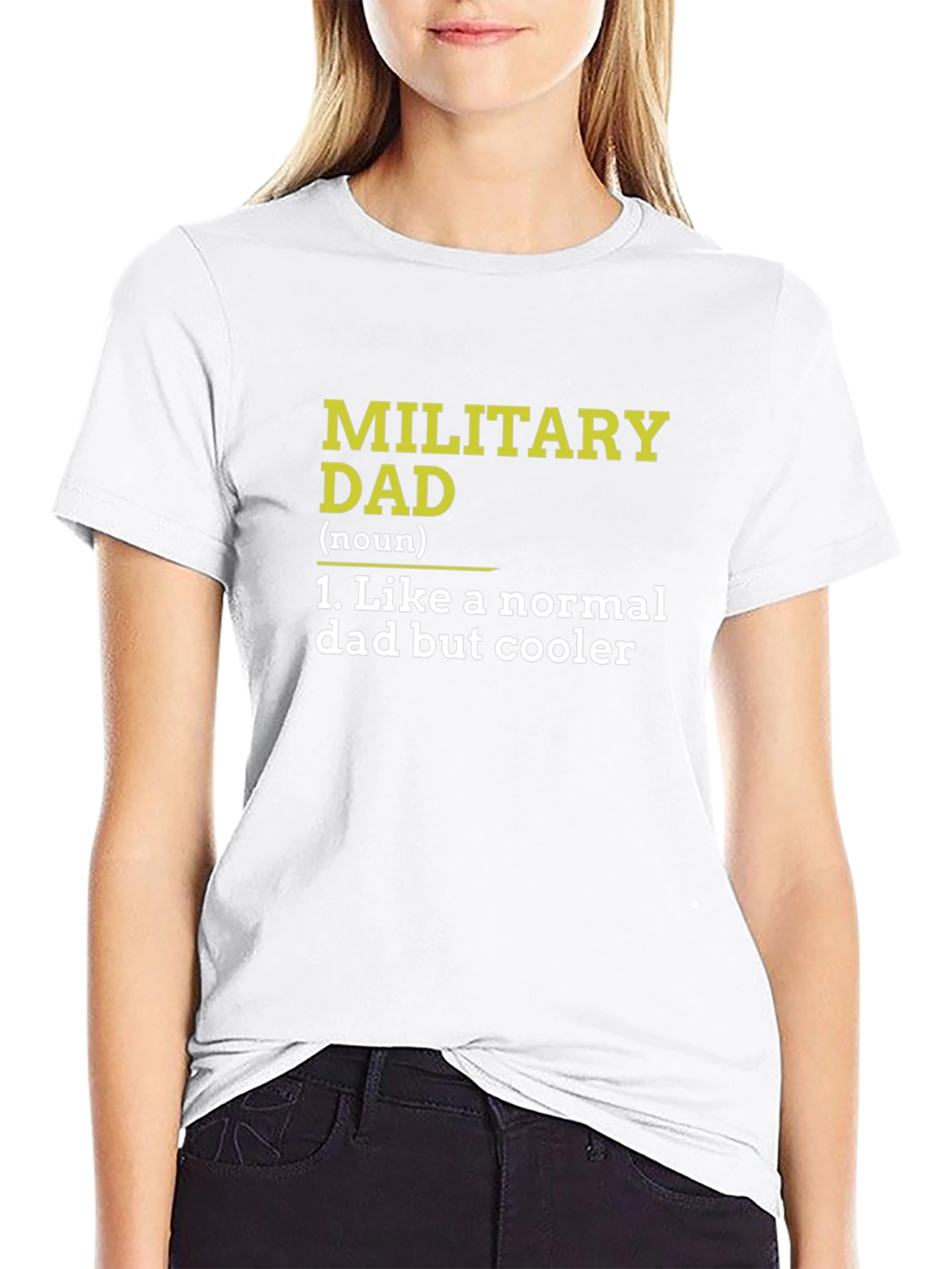 Military Dad Definition T-Shirt - Fathers Day Gift
