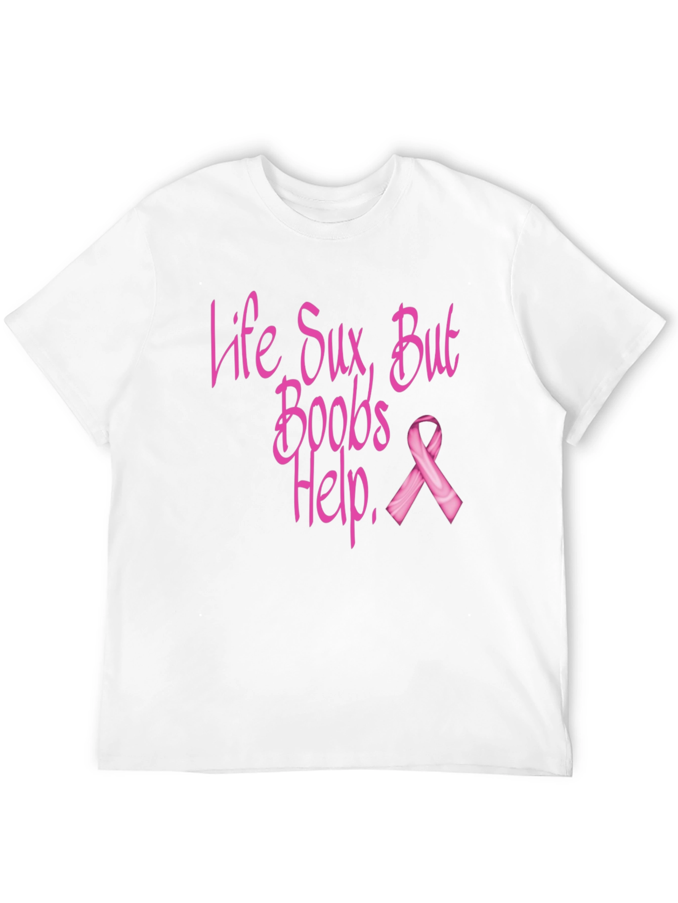 Life Sux Boobs Help T-Shirt