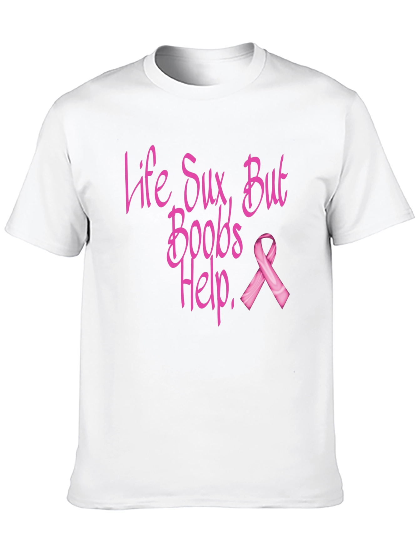 Life Sux Boobs Help T-Shirt