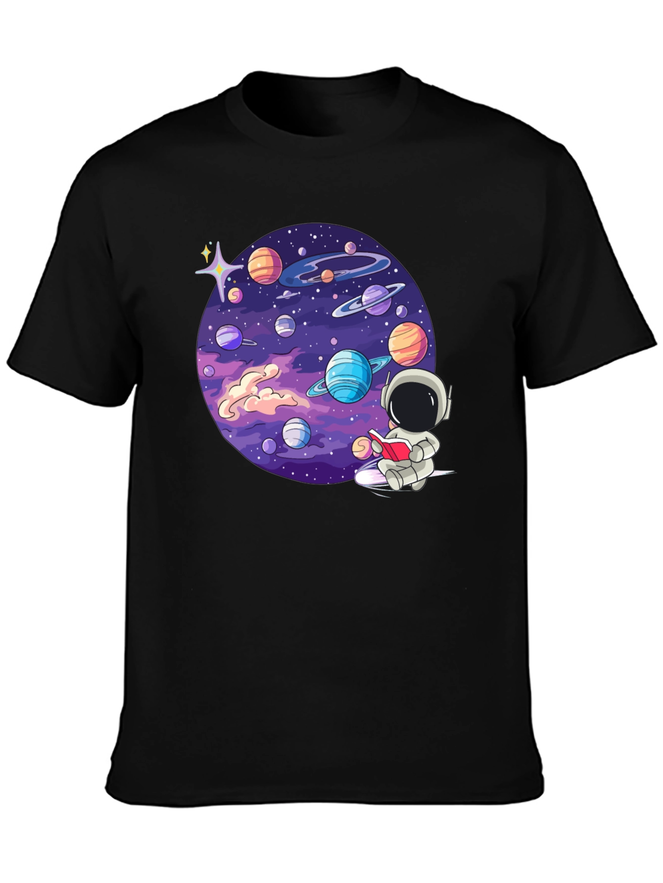 Astronaut Galaxy Graphic T-Shirt