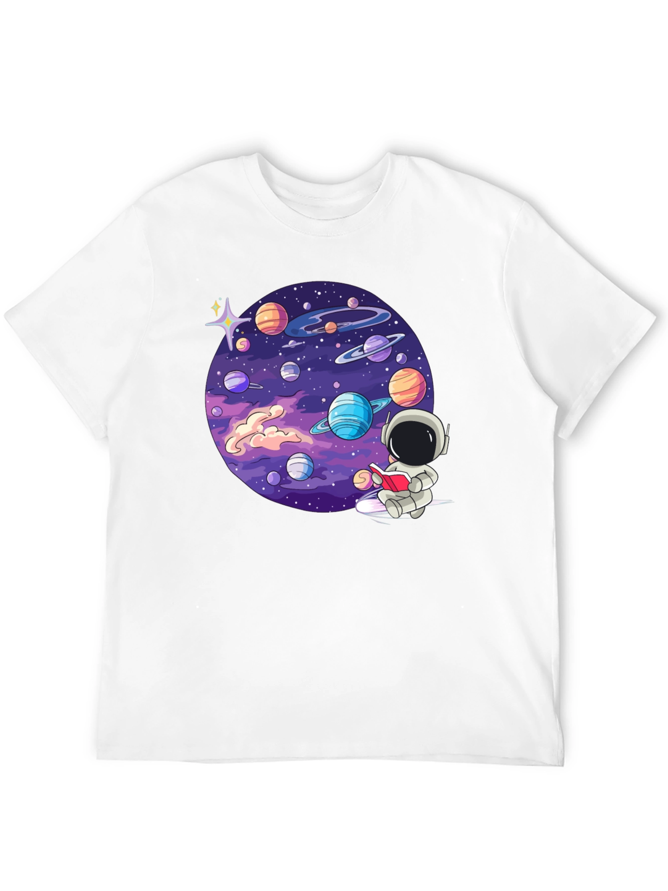 Astronaut Galaxy Graphic T-Shirt