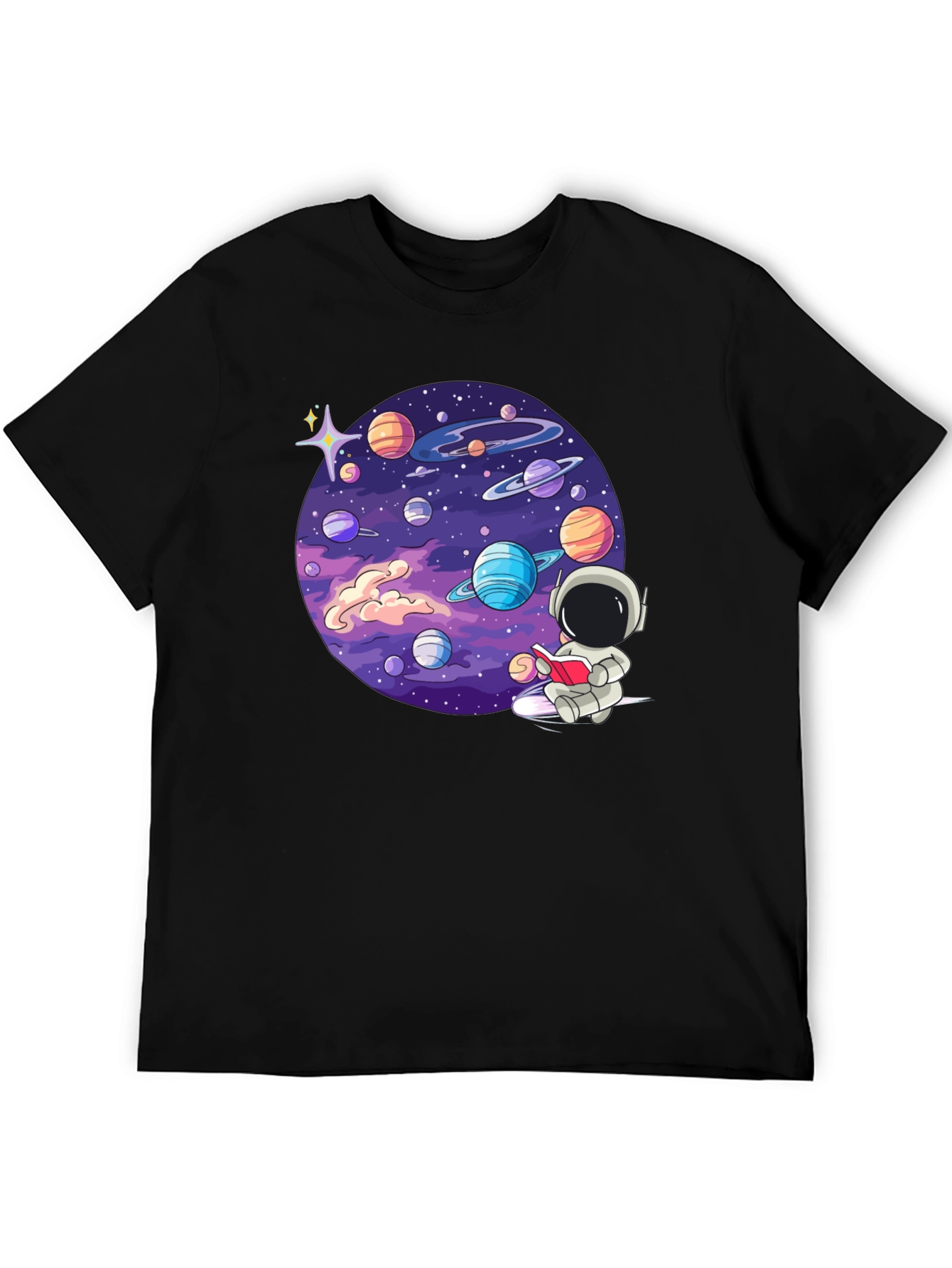 Astronaut Galaxy Graphic T-Shirt