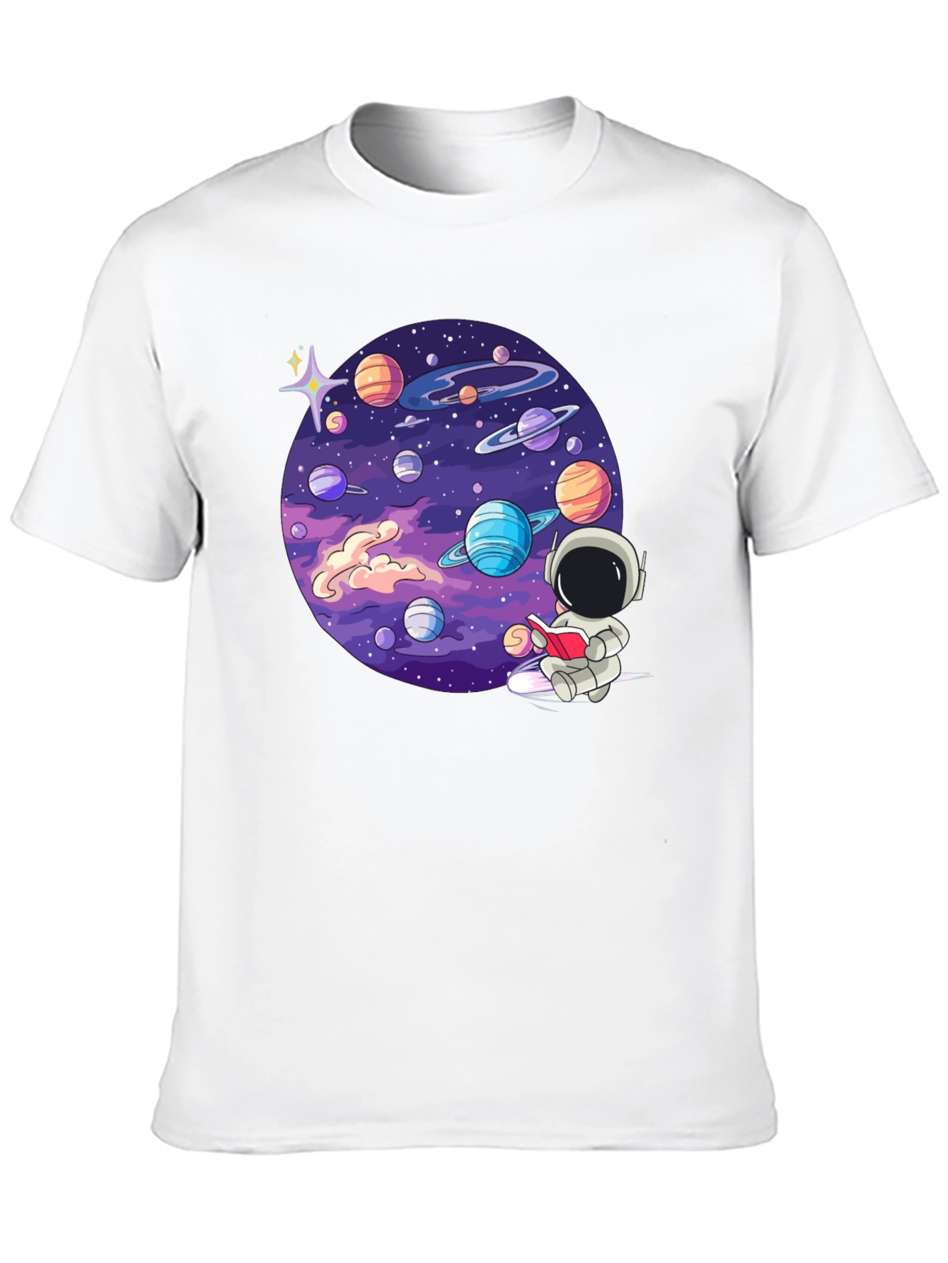 Astronaut Galaxy Graphic T-Shirt