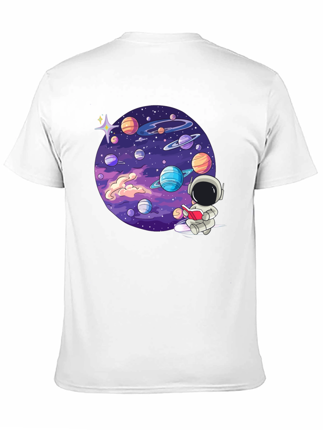 Astronaut Galaxy Graphic T-Shirt