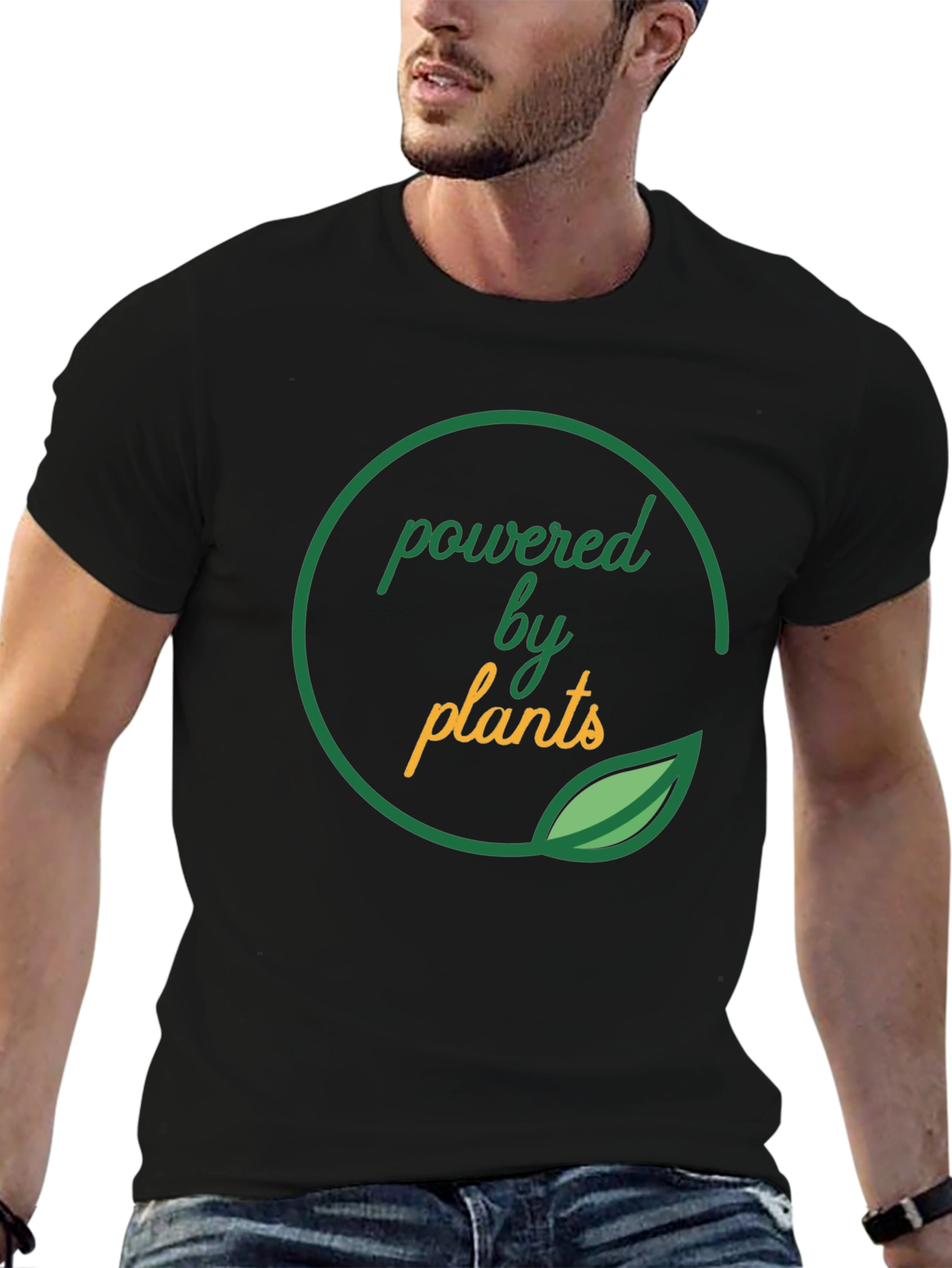Powered by Plants Graphic Tee - Vegan T-Shirt