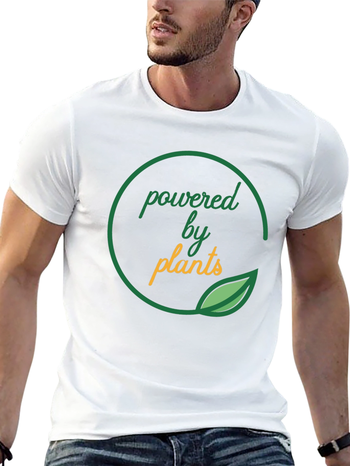 Powered by Plants Graphic Tee - Vegan T-Shirt