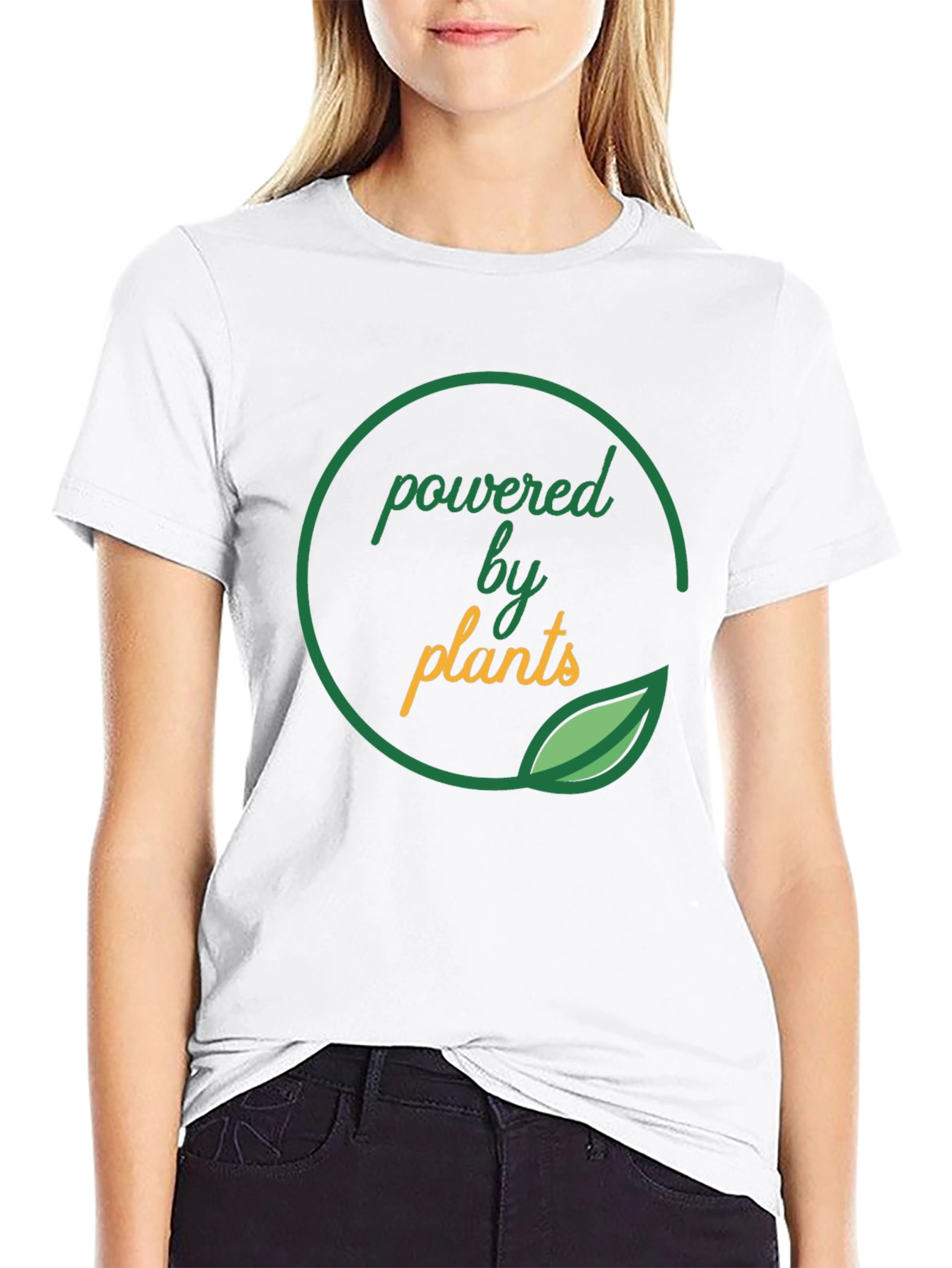 Powered by Plants Graphic Tee - Vegan T-Shirt