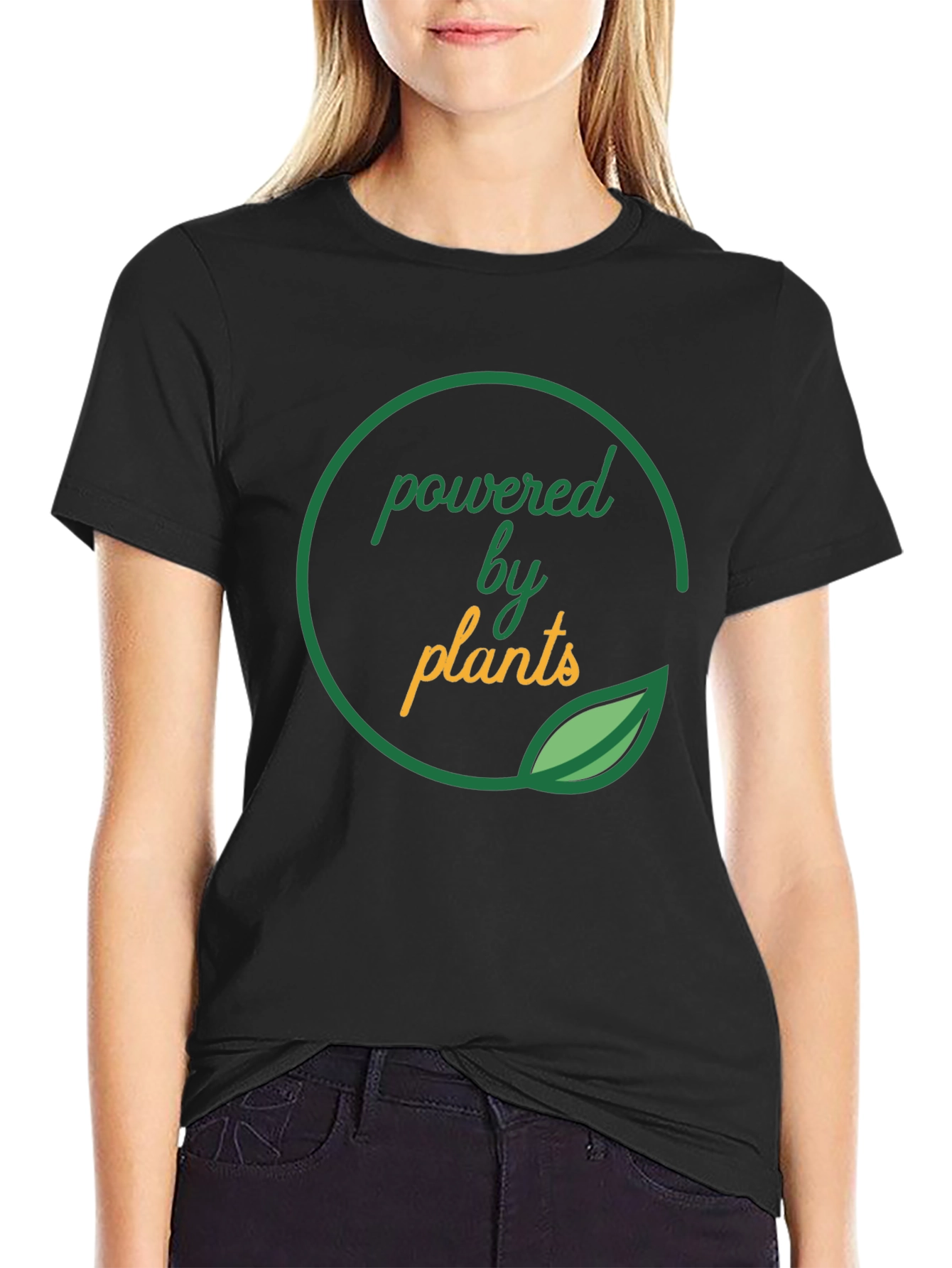 Powered by Plants Graphic Tee - Vegan T-Shirt