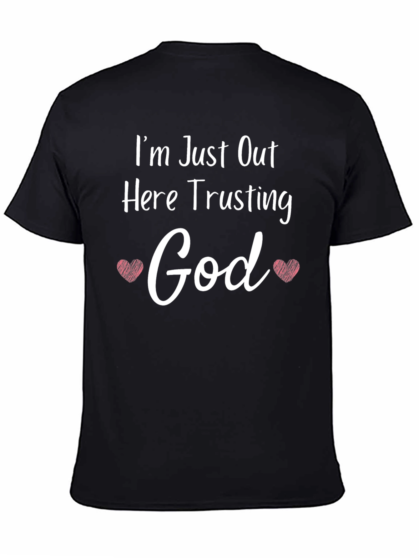 Trusting God T-Shirt - Black