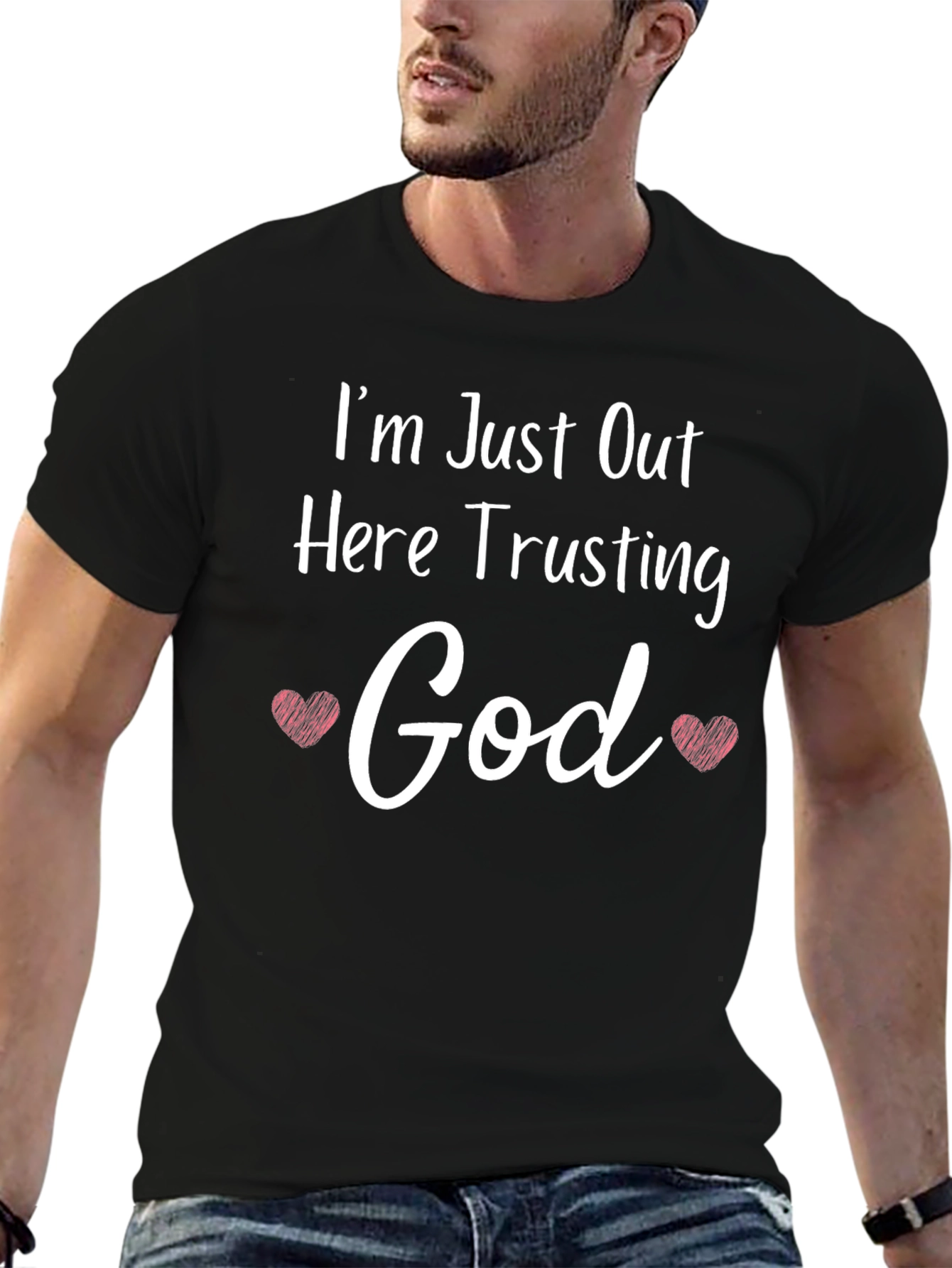 Trusting God T-Shirt - Black