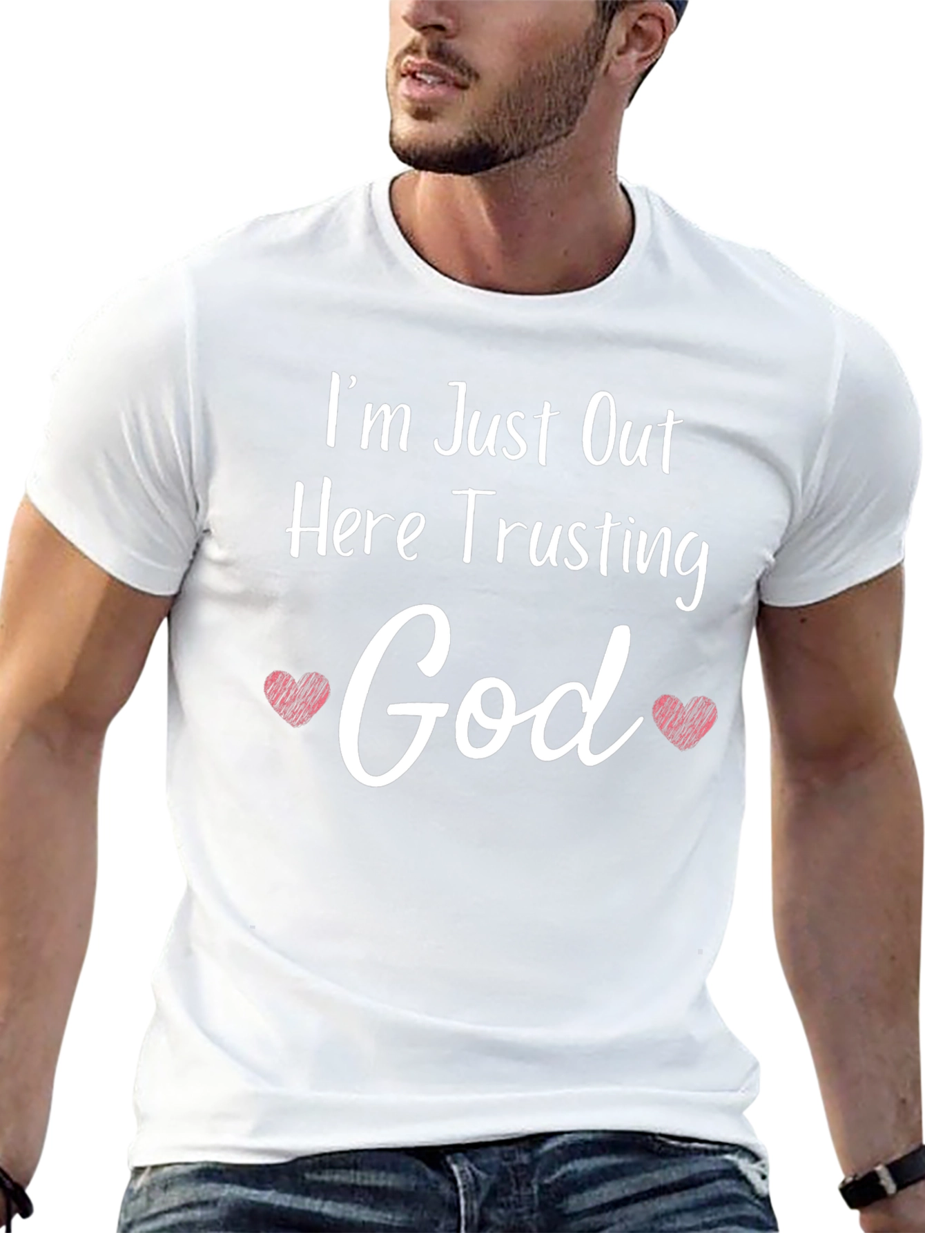 Trusting God T-Shirt - Black