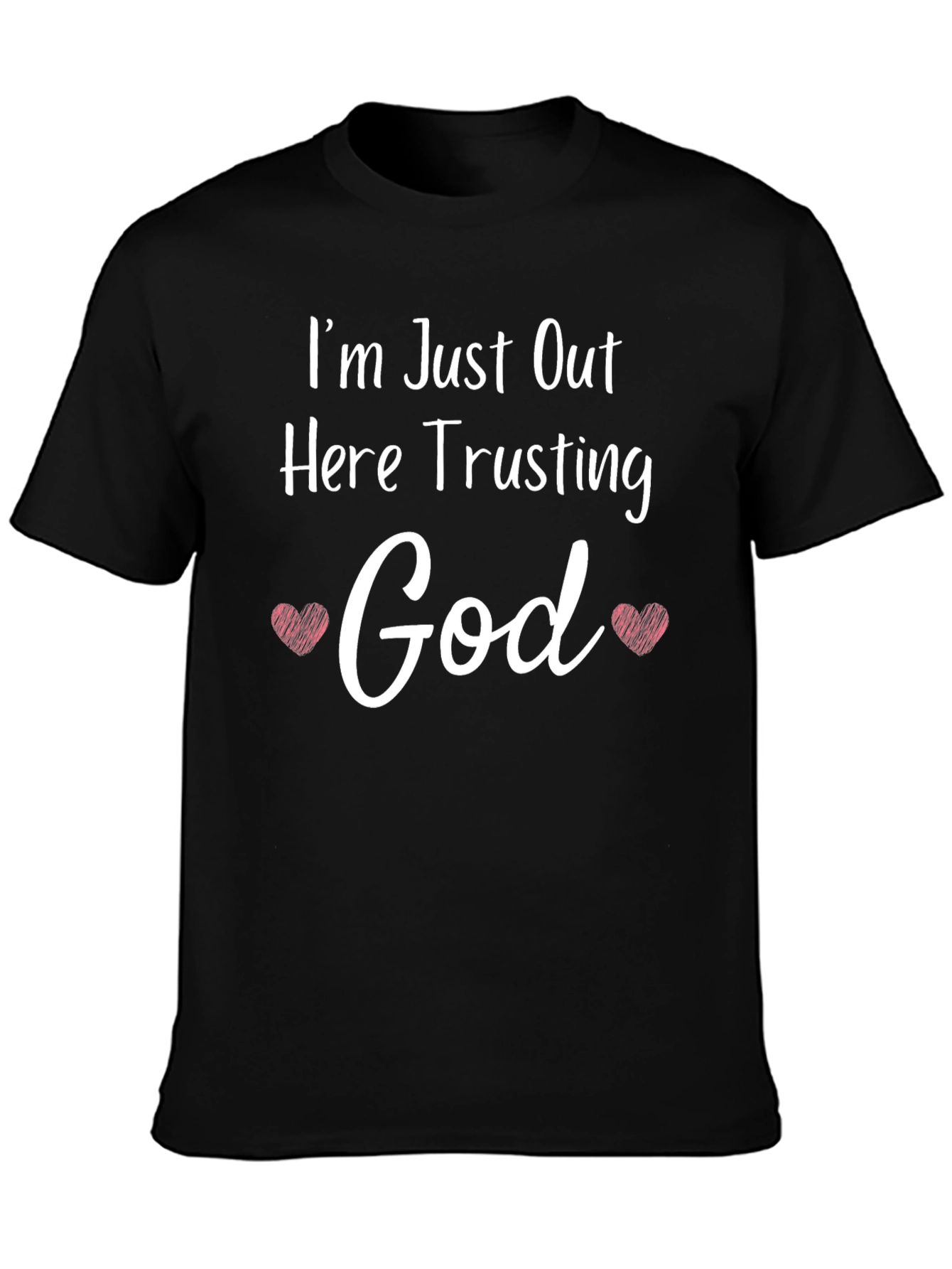 Trusting God T-Shirt - Black