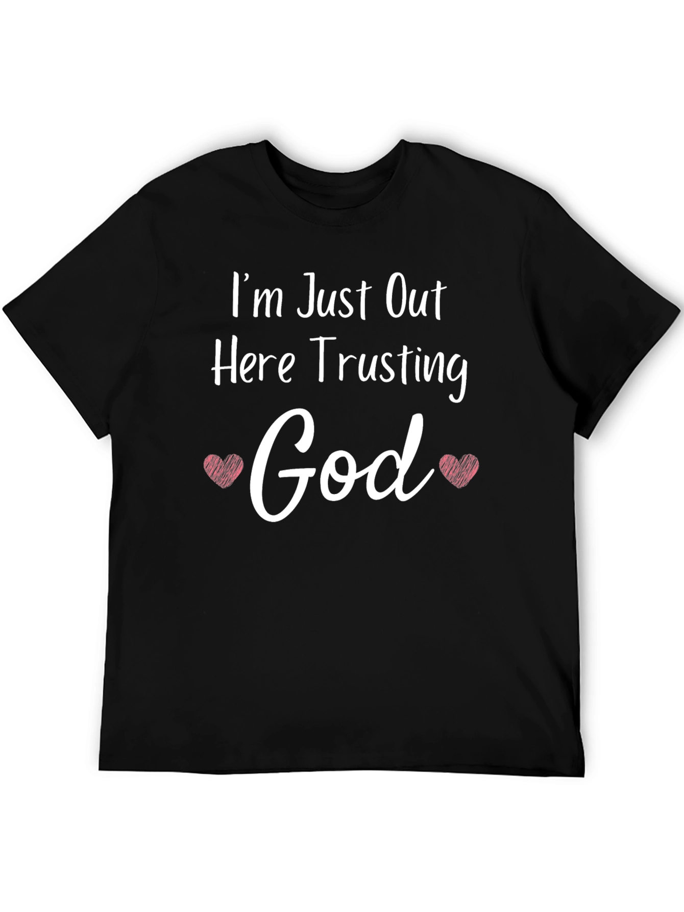 Trusting God T-Shirt - Black