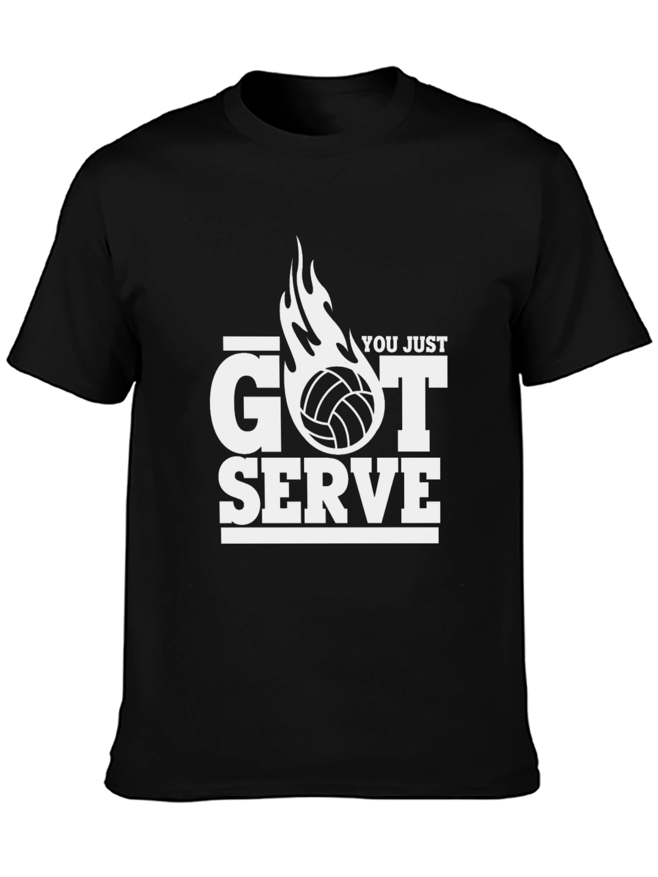 Volleyball Got Serve Graphic T-Shirt
