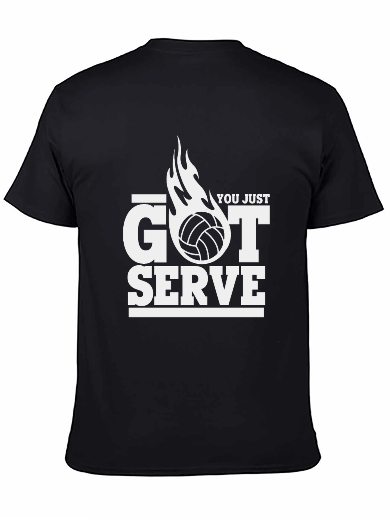 Volleyball Got Serve Graphic T-Shirt