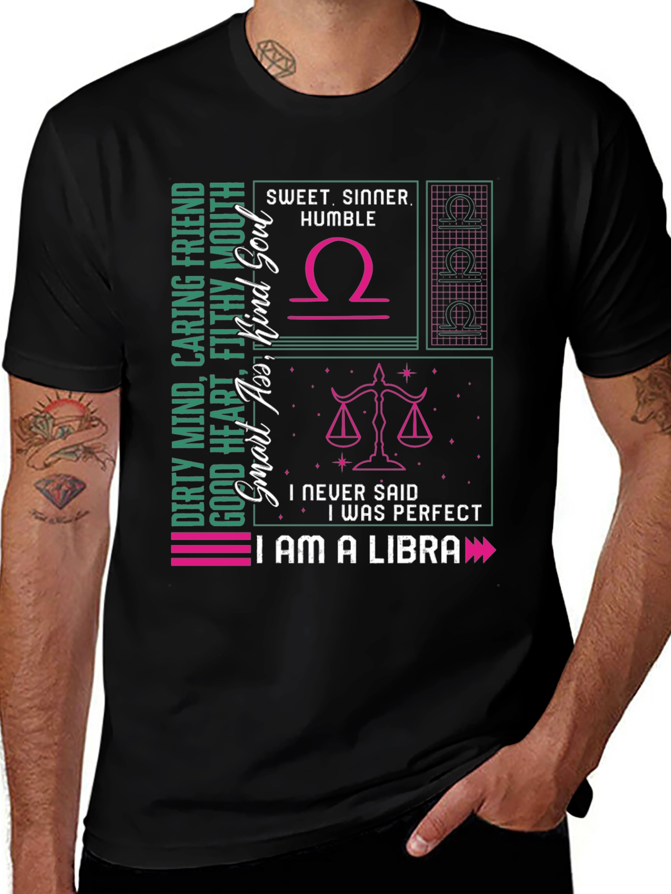 I Am A Libra Graphic Tee