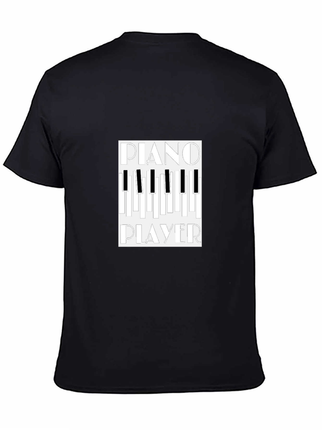 Piano Player Graphic Tee - Cool Music Lover Shirt