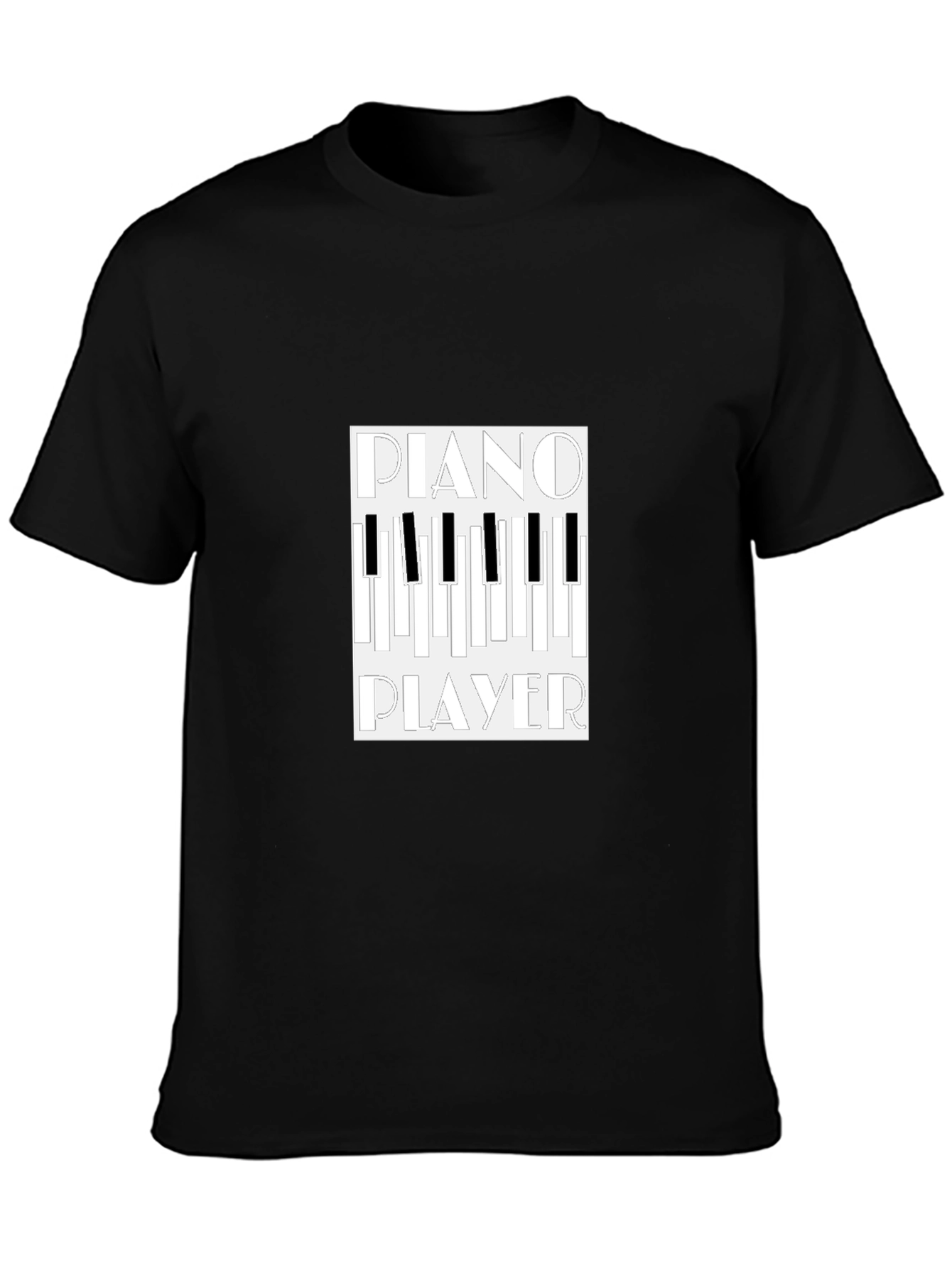 Piano Player Graphic Tee - Cool Music Lover Shirt