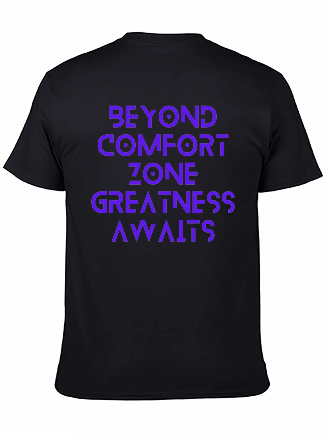 Motivational Graphic Tee - Beyond Comfort Zone