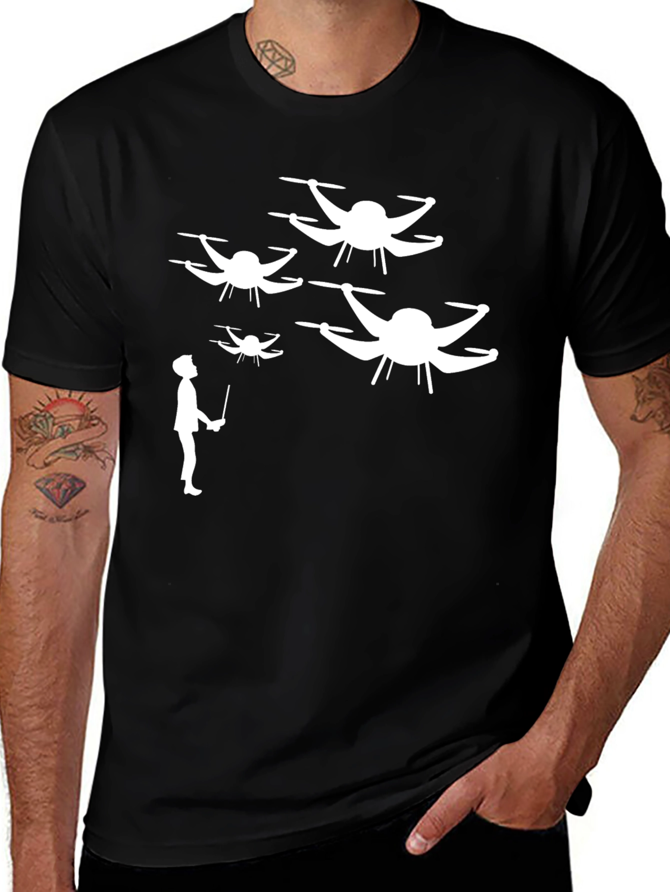 Drone Controller T-Shirt - Fly Your Style!