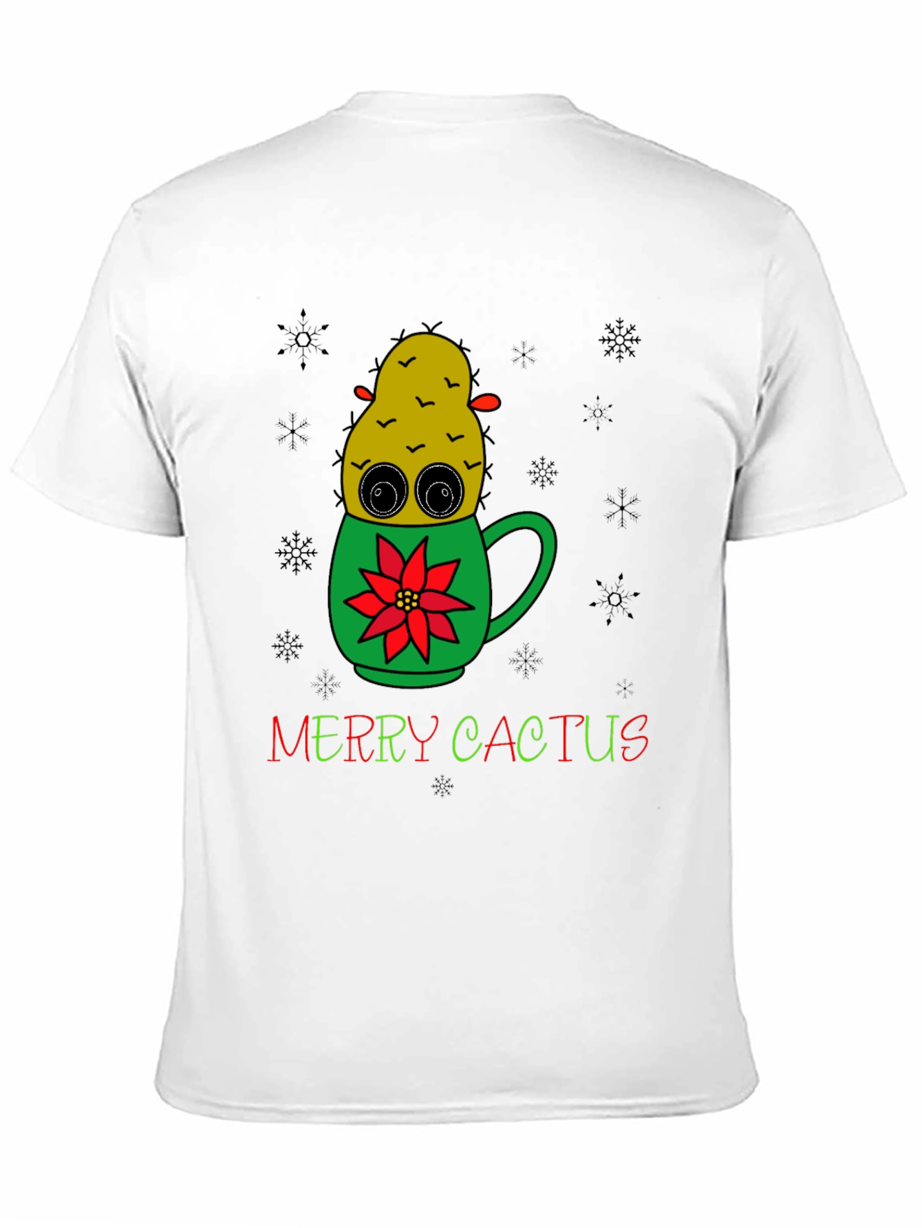 Merry Cactus Christmas T-Shirt