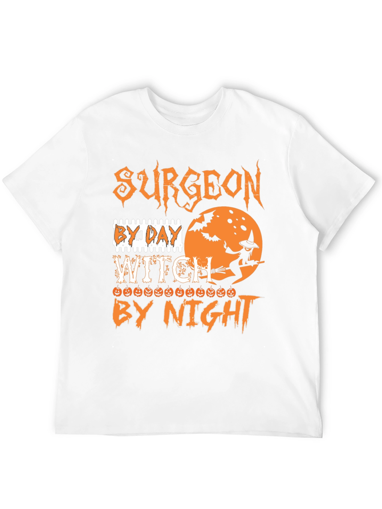 Surgeon By Day Witch By Night Halloween T-Shirt