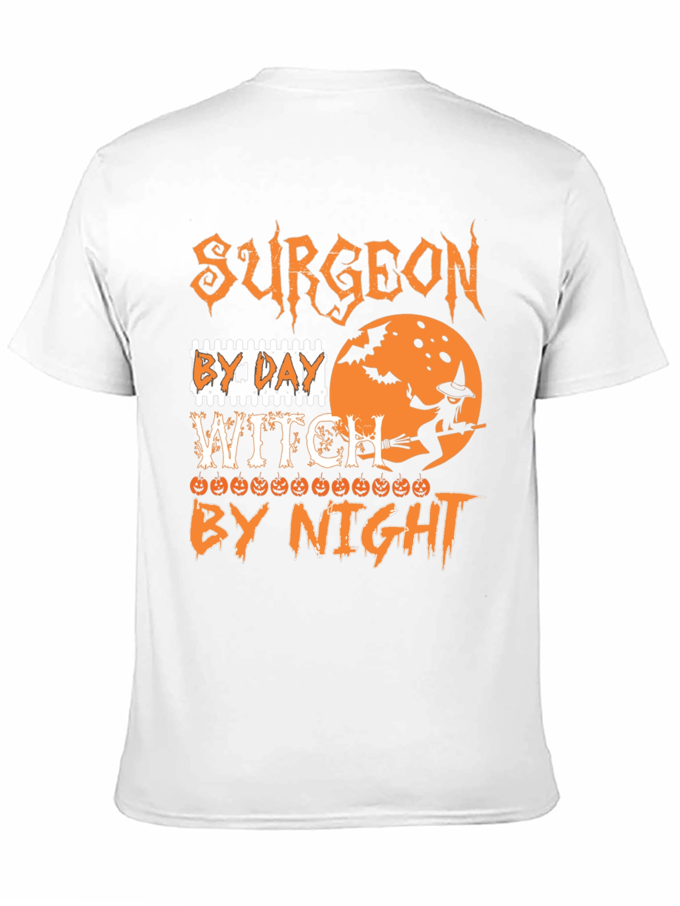 Surgeon By Day Witch By Night Halloween T-Shirt