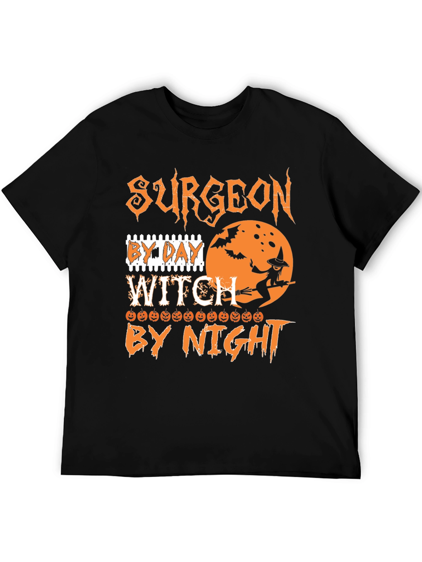 Surgeon By Day Witch By Night Halloween T-Shirt