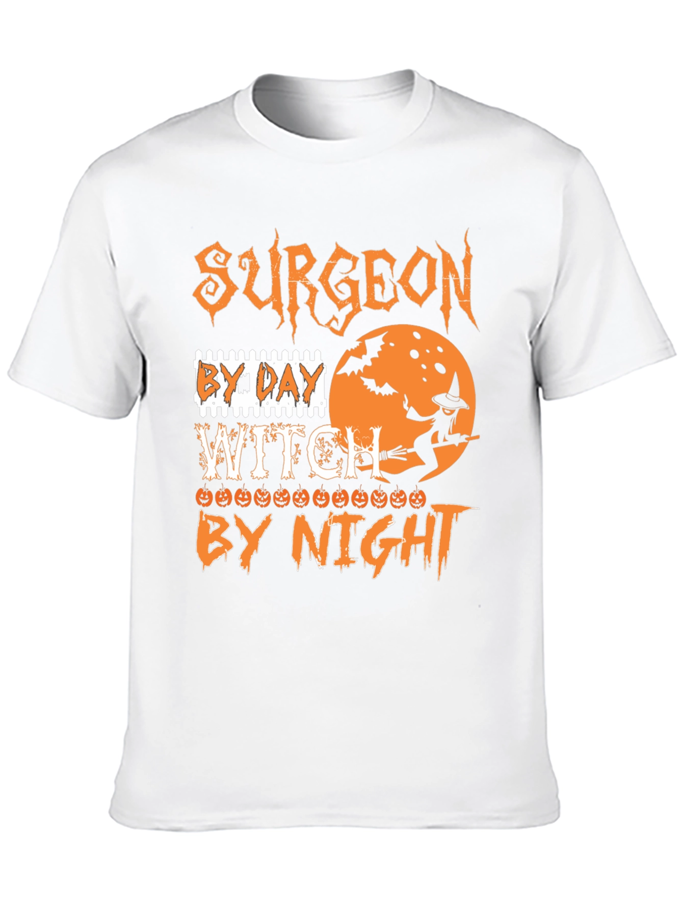 Surgeon By Day Witch By Night Halloween T-Shirt