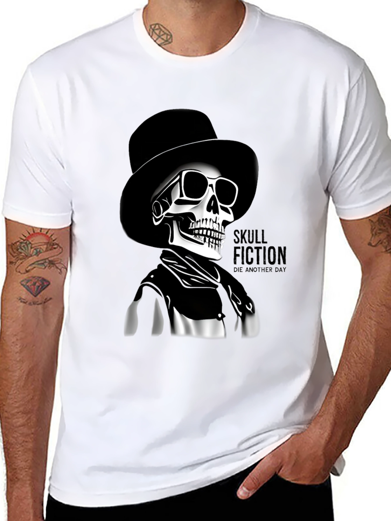 Skull Fiction Graphic Tee - Die Another Day