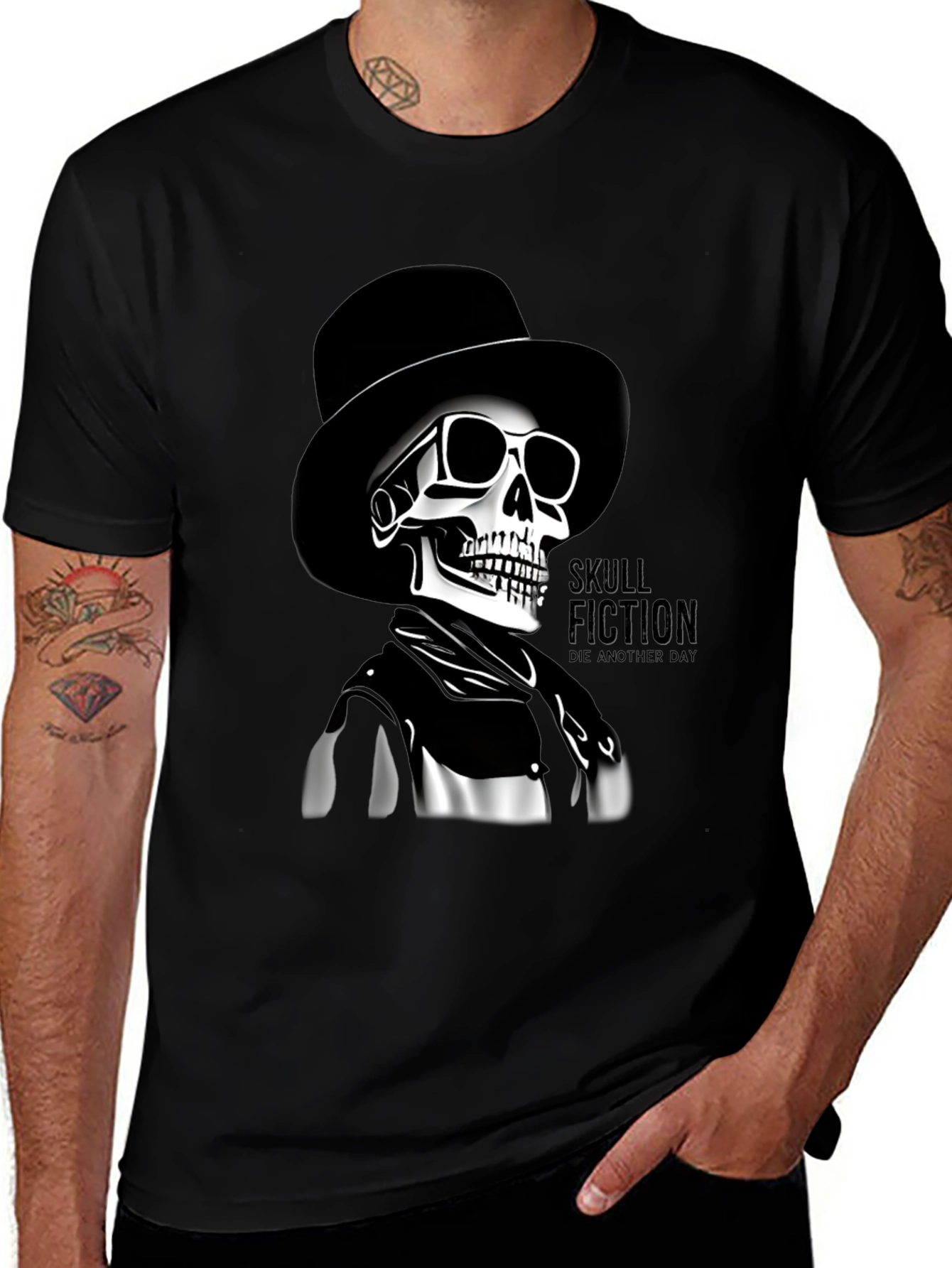 Skull Fiction Graphic Tee - Die Another Day