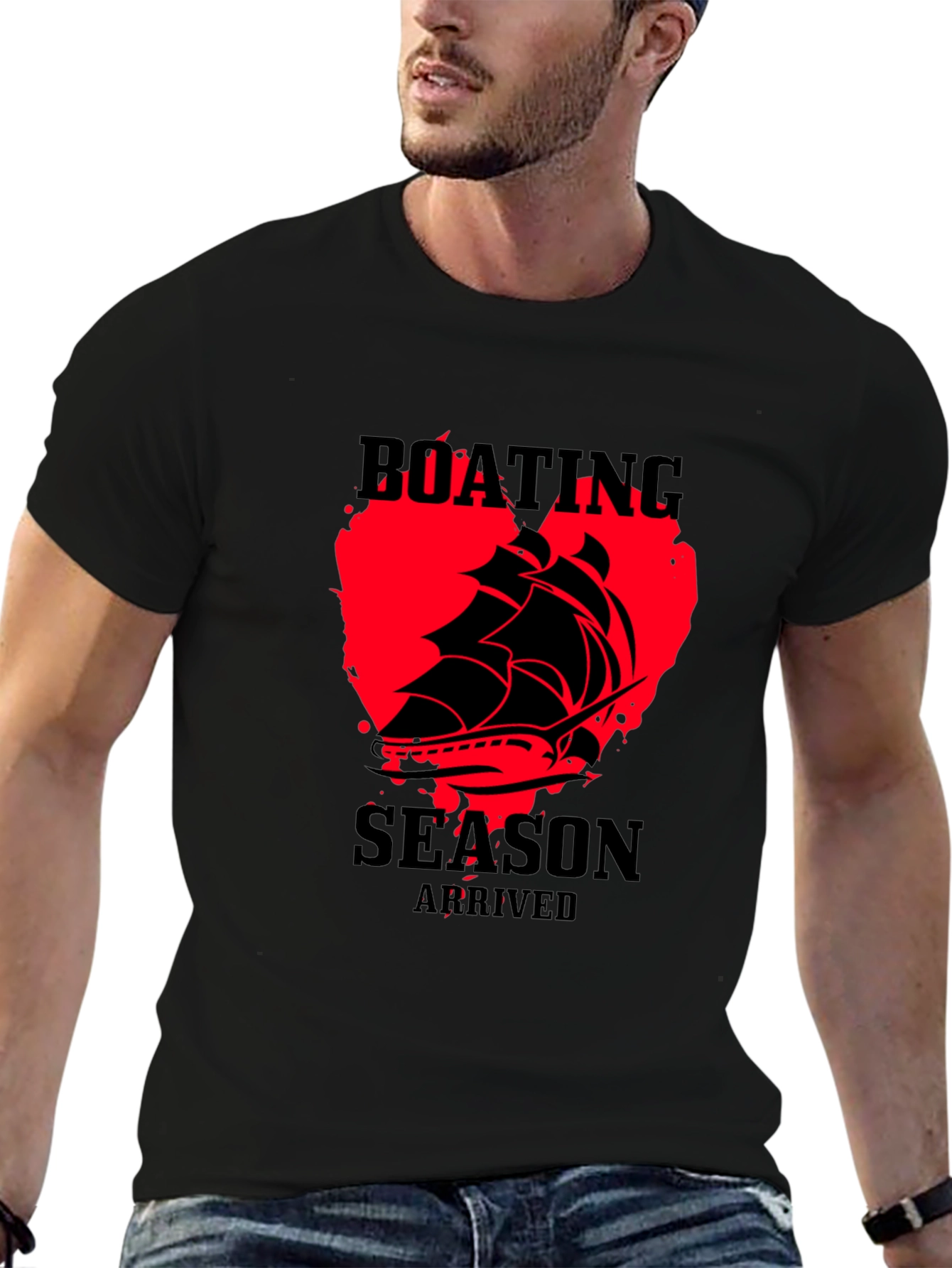 Boating Season T-Shirt - Classic Crew Neck Tee