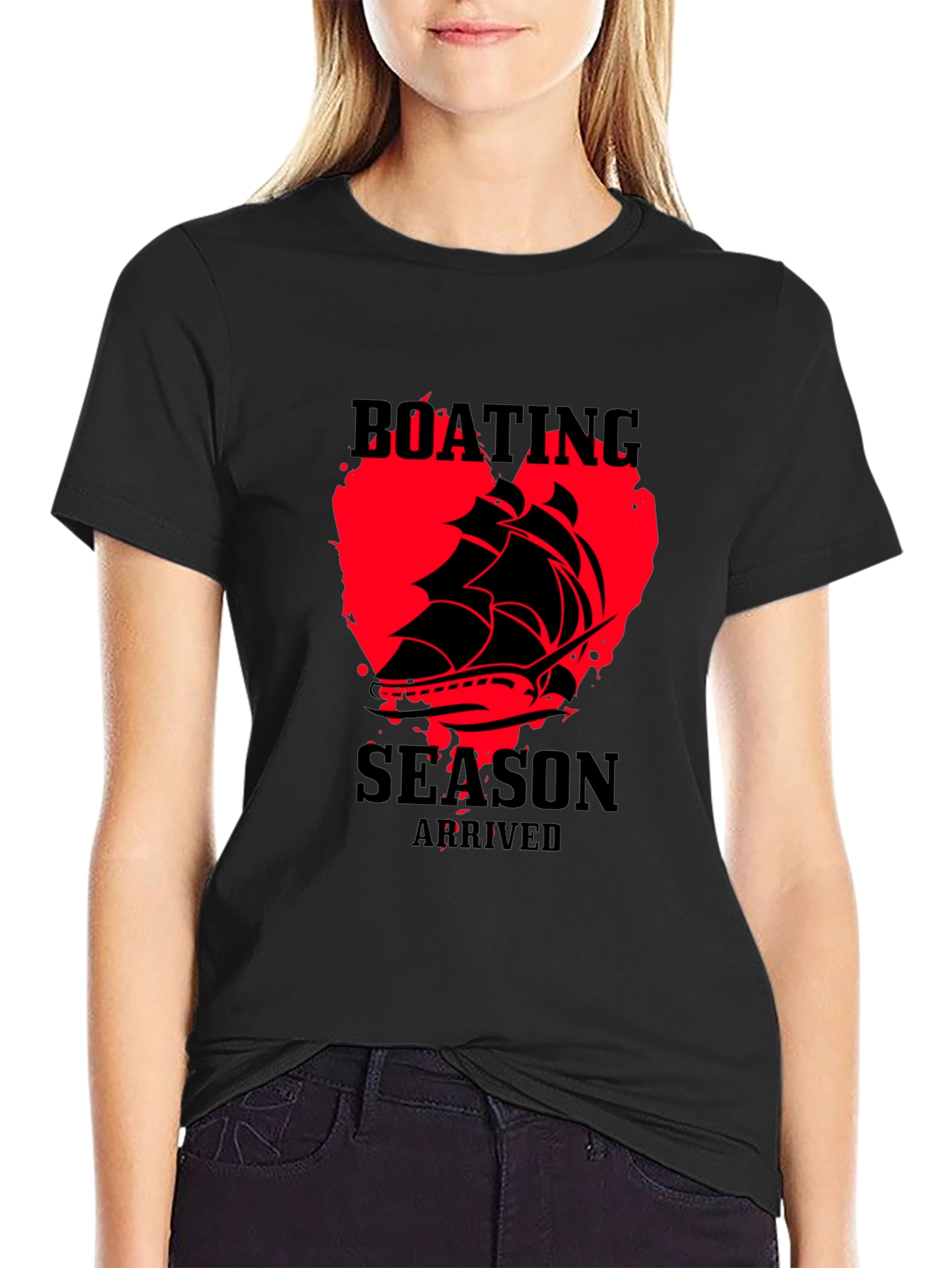 Boating Season T-Shirt - Classic Crew Neck Tee