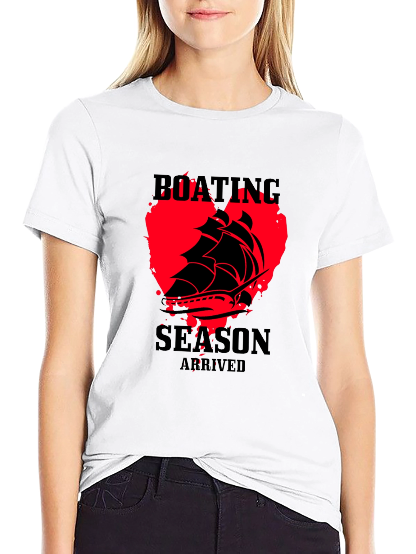Boating Season T-Shirt - Classic Crew Neck Tee