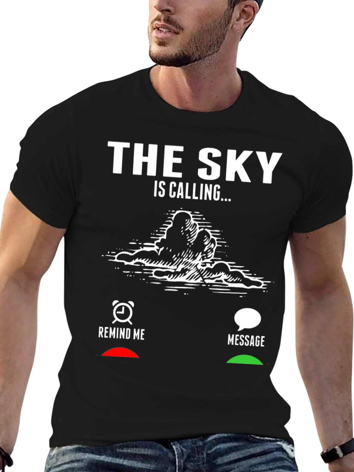 The Sky is Calling T-Shirt - Cloud Lovers Apparel