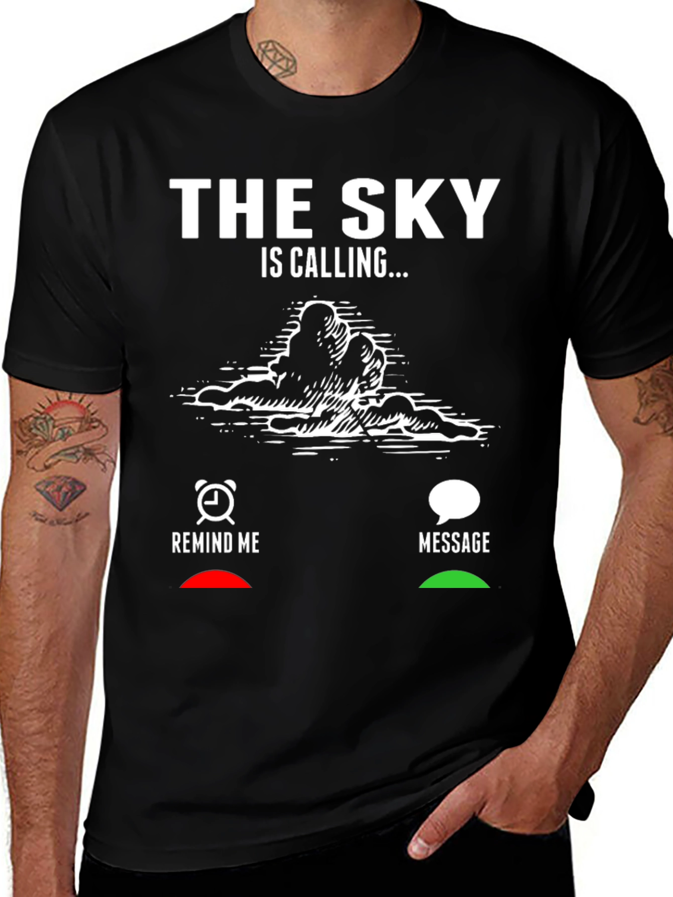 The Sky is Calling T-Shirt - Cloud Lovers Apparel