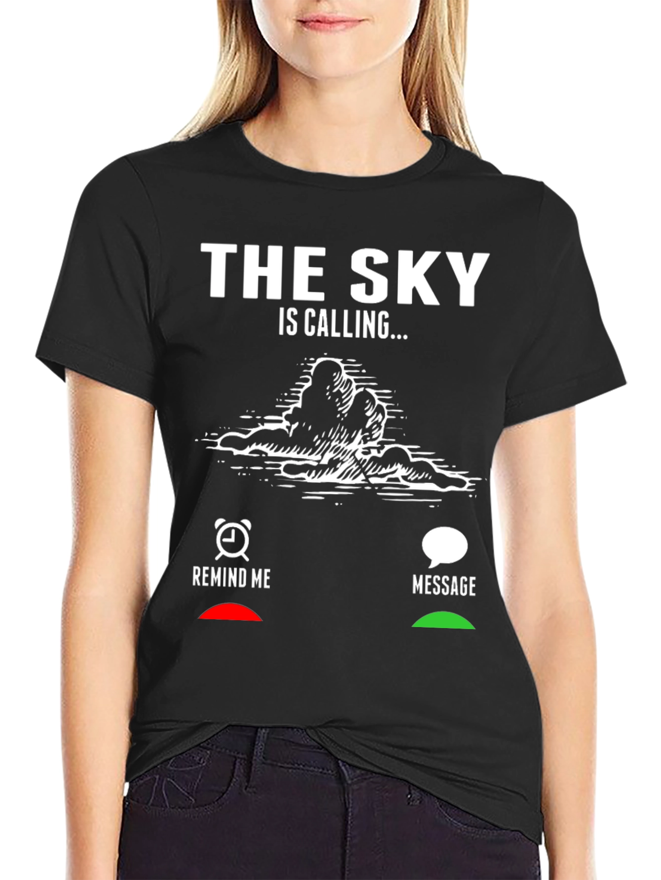 The Sky is Calling T-Shirt - Cloud Lovers Apparel