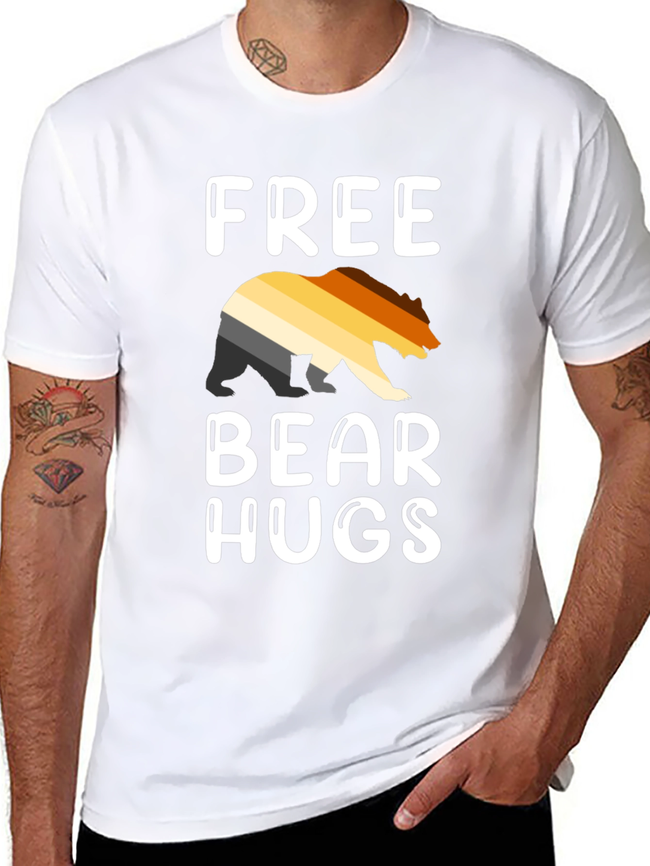 Free Bear Hugs T-Shirt