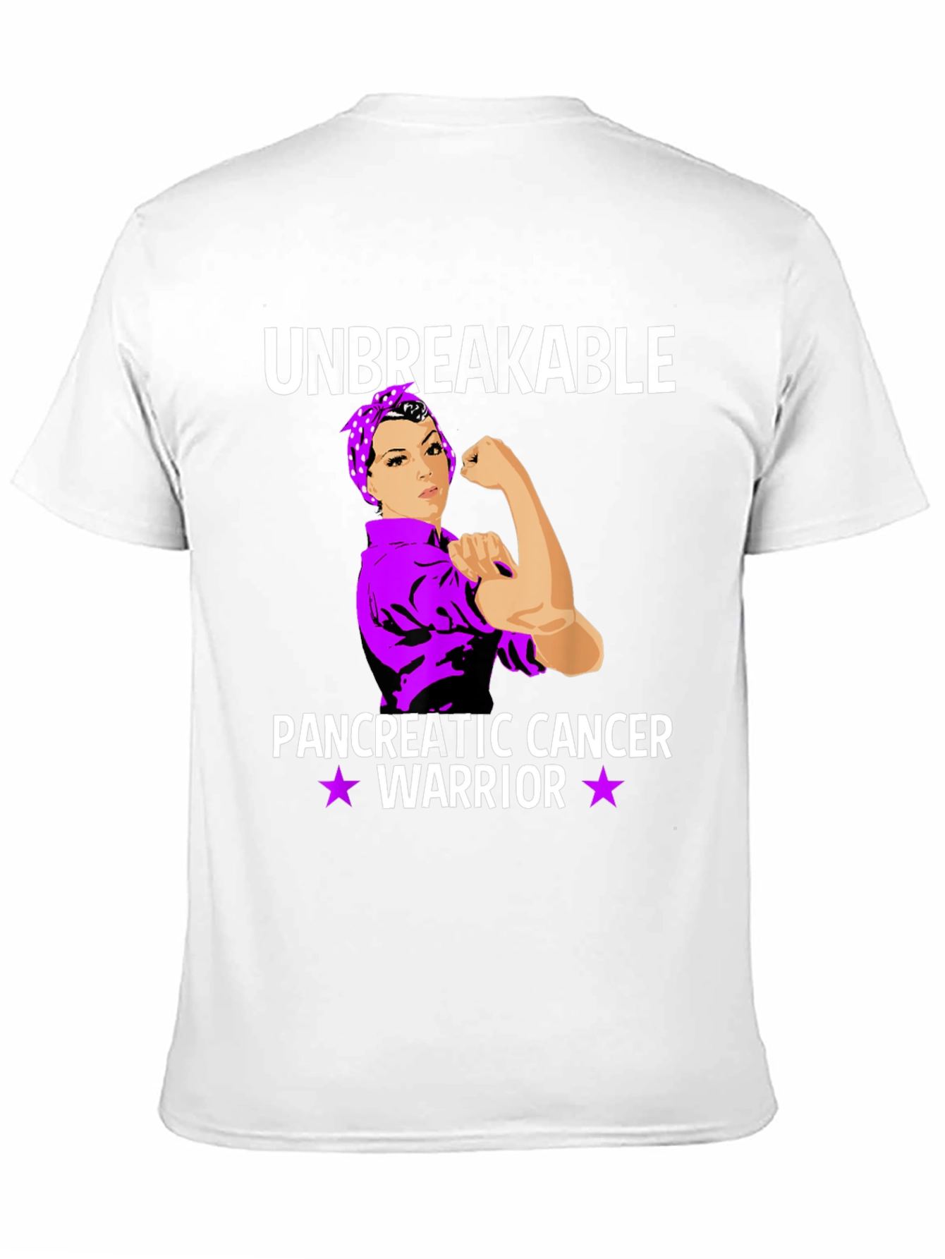 Unbreakable Pancreatic Cancer Warrior T-Shirt