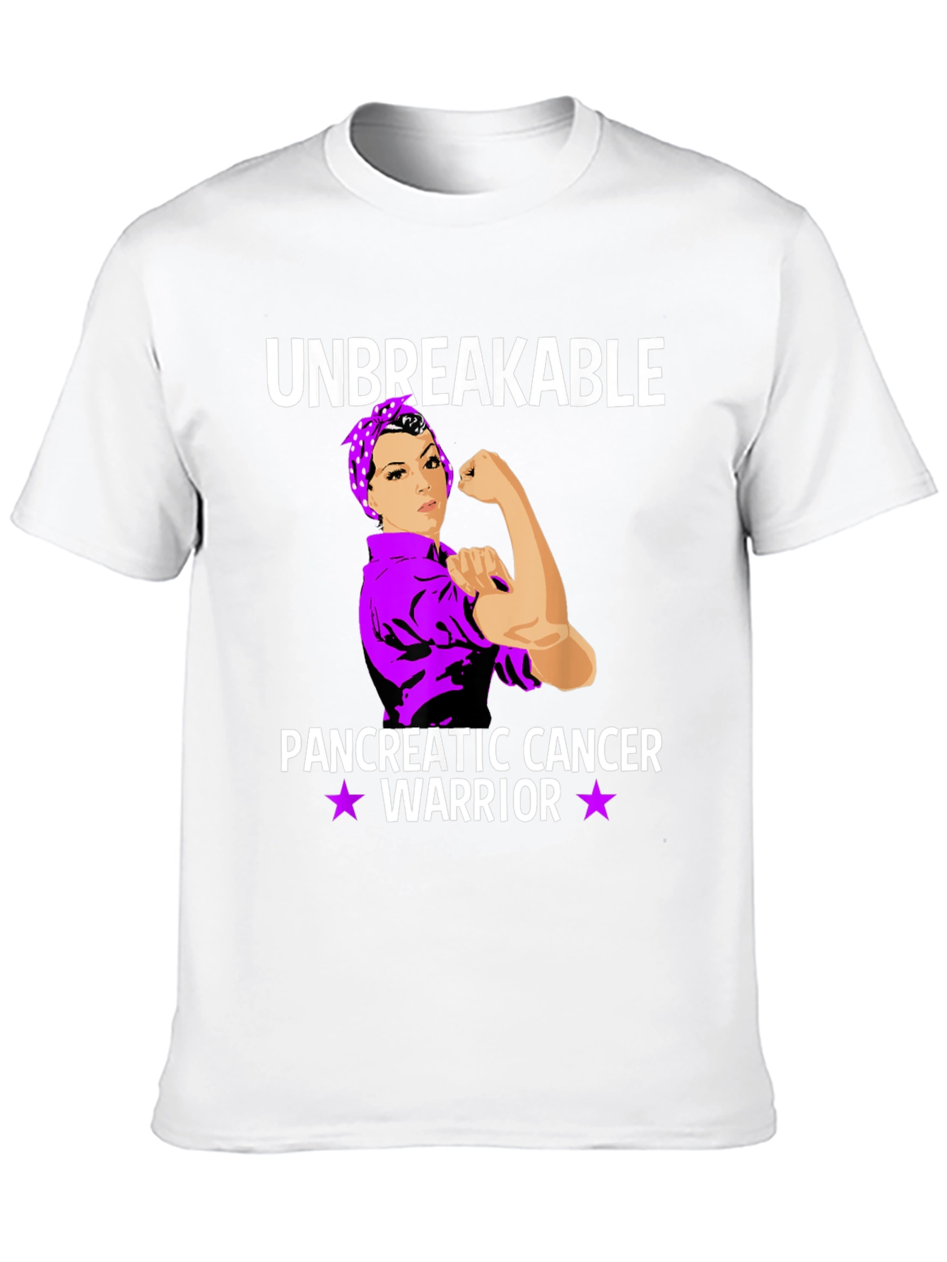 Unbreakable Pancreatic Cancer Warrior T-Shirt