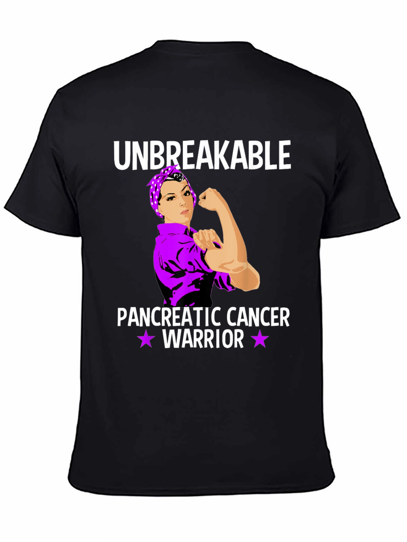 Unbreakable Pancreatic Cancer Warrior T-Shirt
