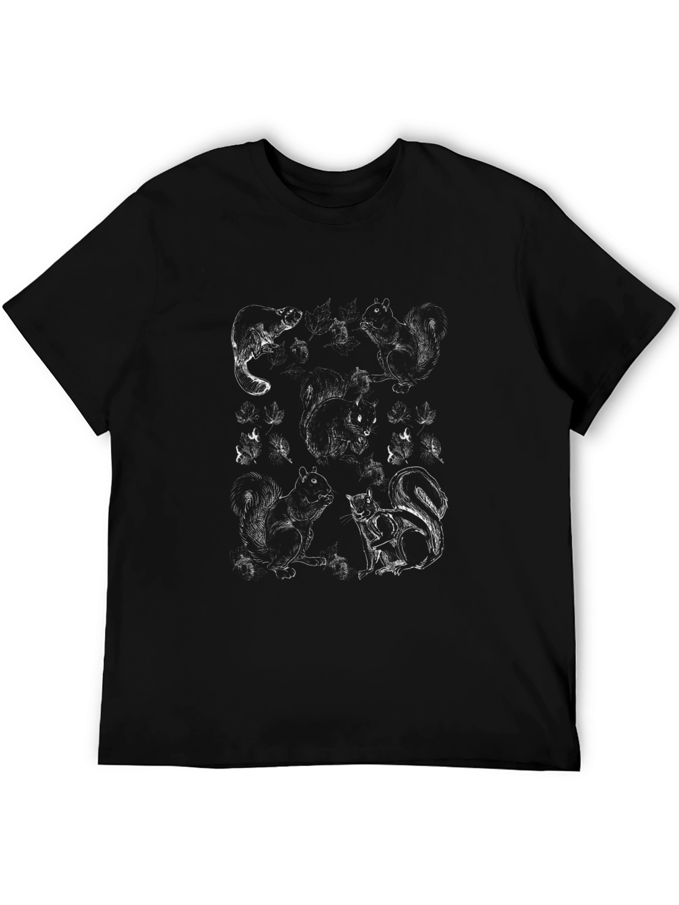 Squirrel Sketch Tee - Unisex Graphic T-Shirt
