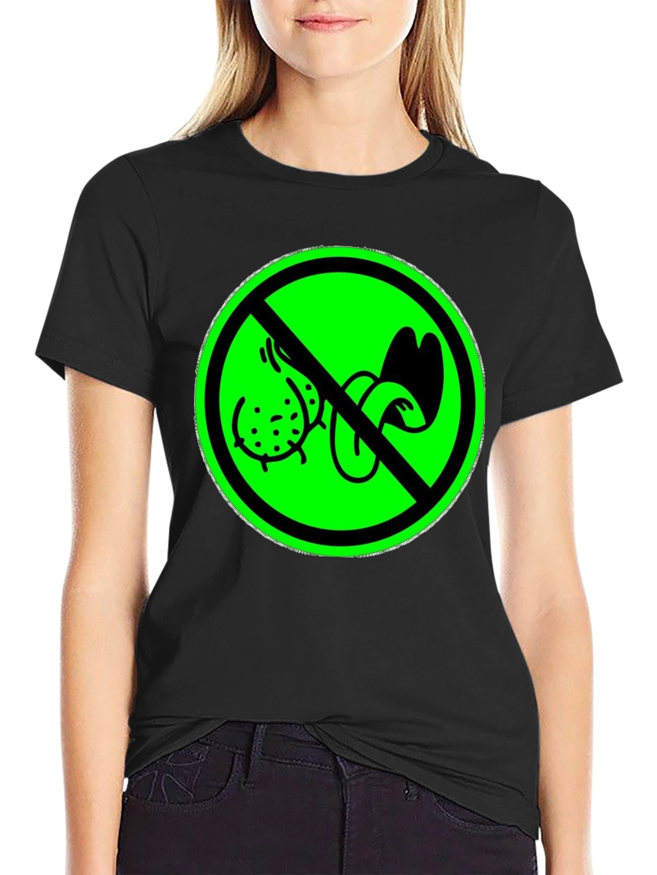 Funny Prohibit Balls T-Shirt - Adult Humor