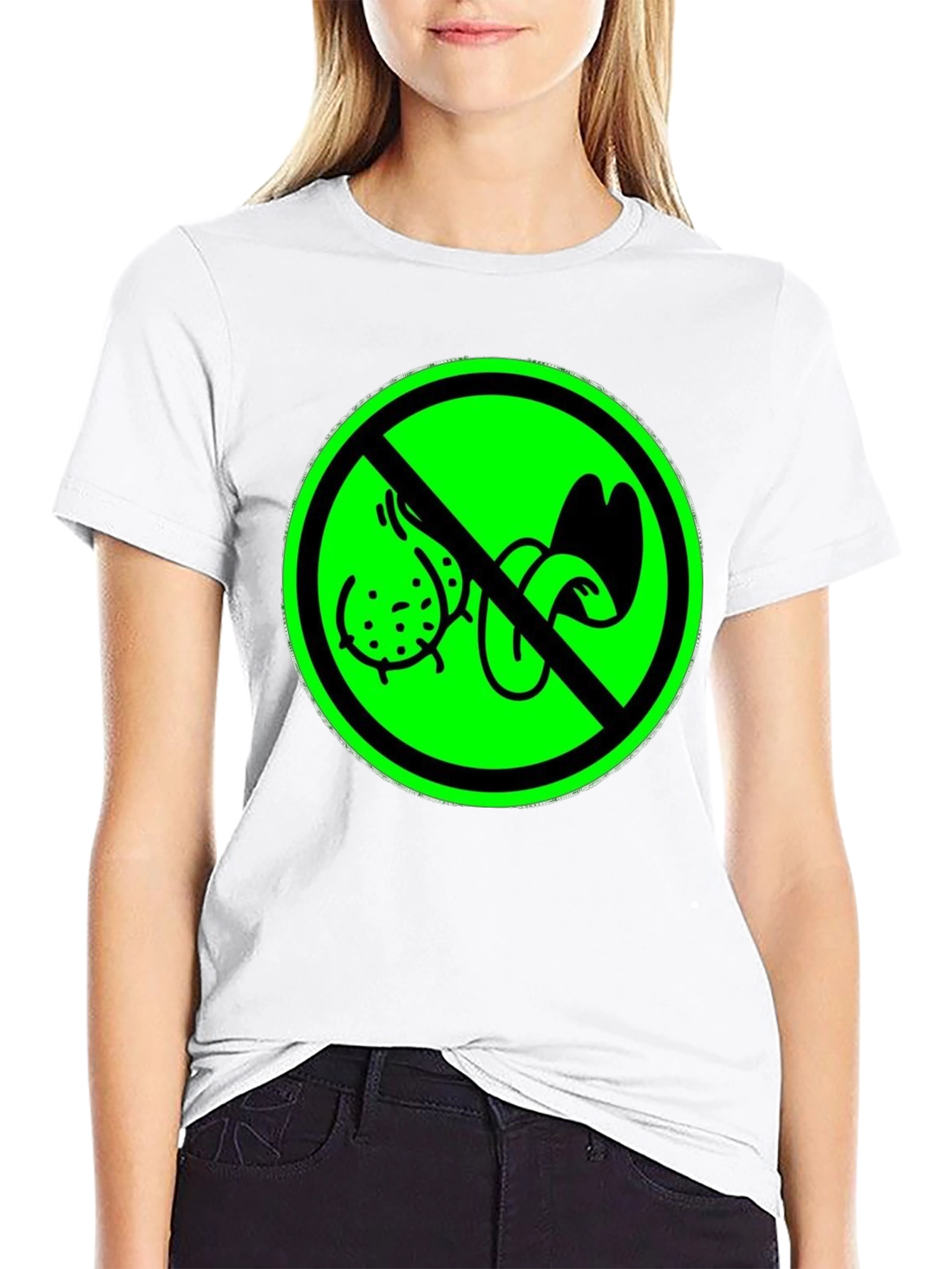 Funny Prohibit Balls T-Shirt - Adult Humor