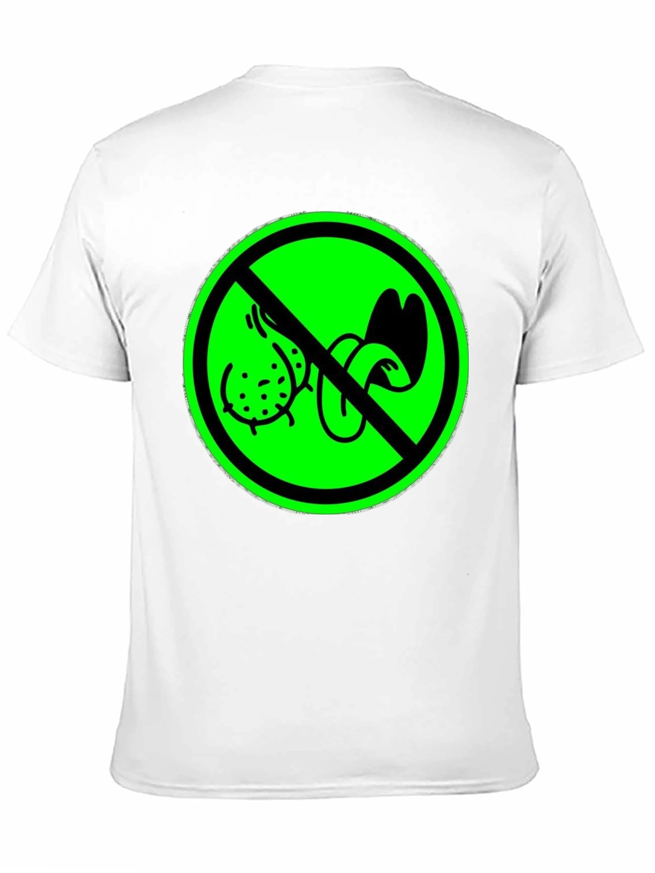 Funny Prohibit Balls T-Shirt - Adult Humor