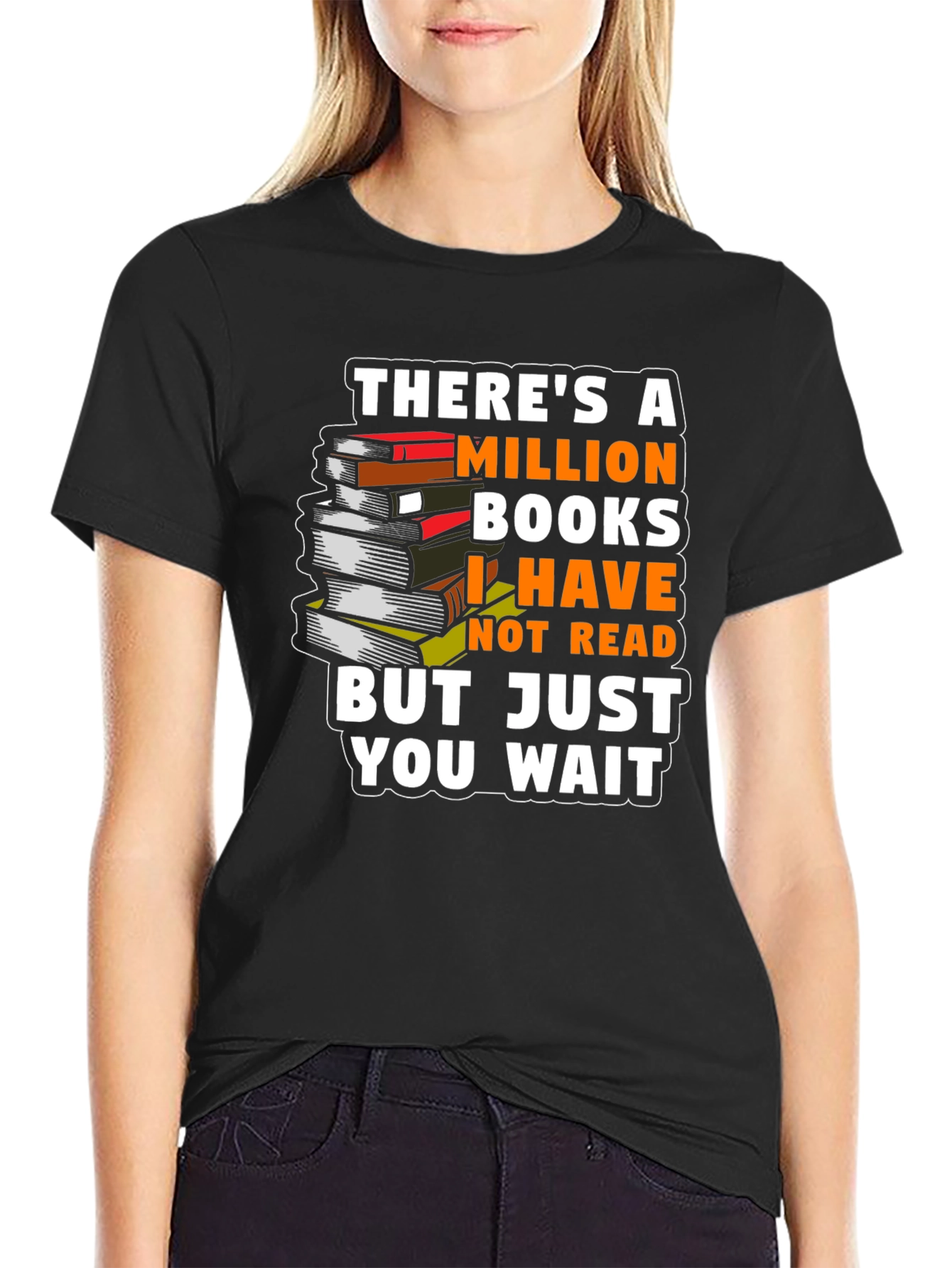 Million Books T-Shirt - Readers Delight