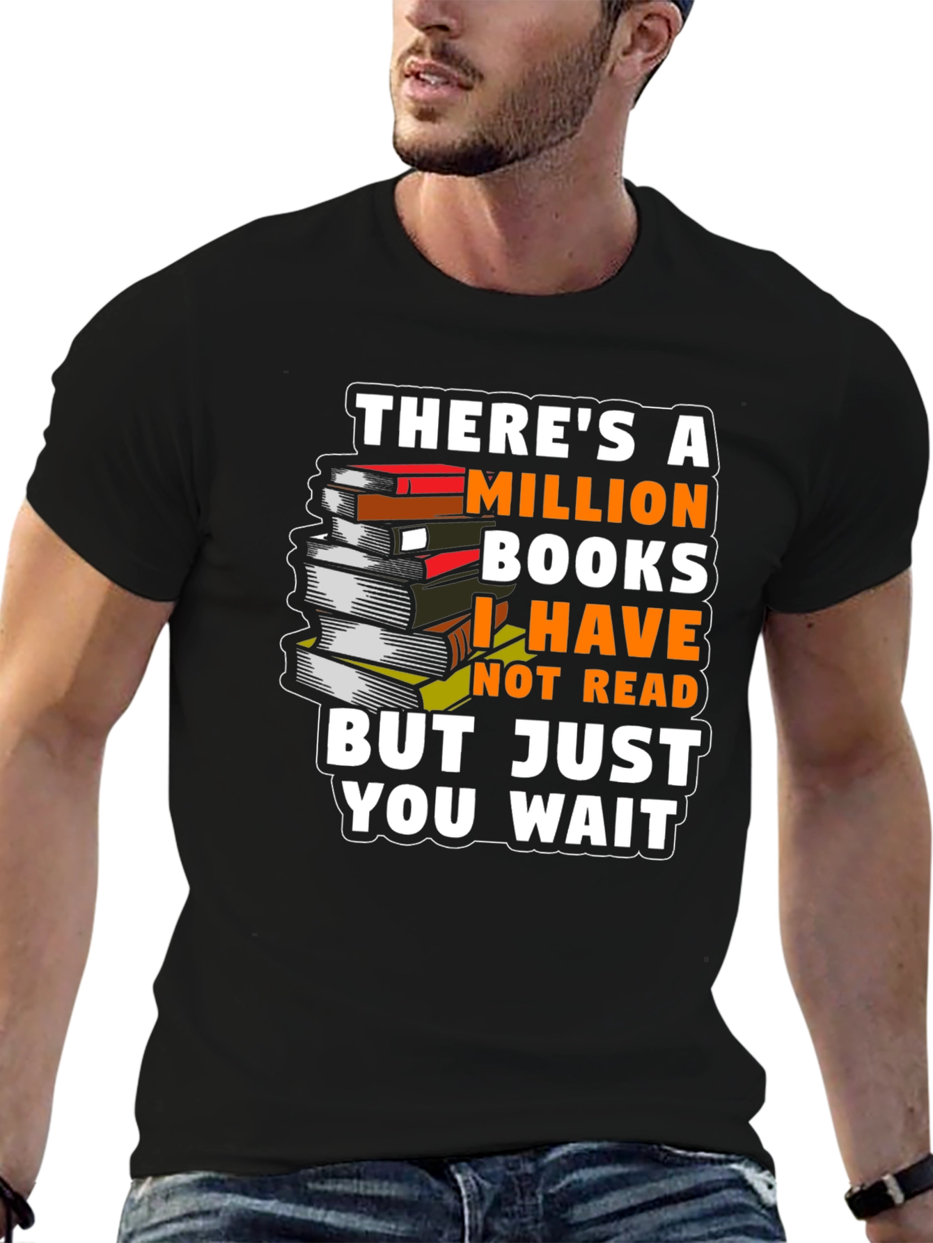 Million Books T-Shirt - Readers Delight