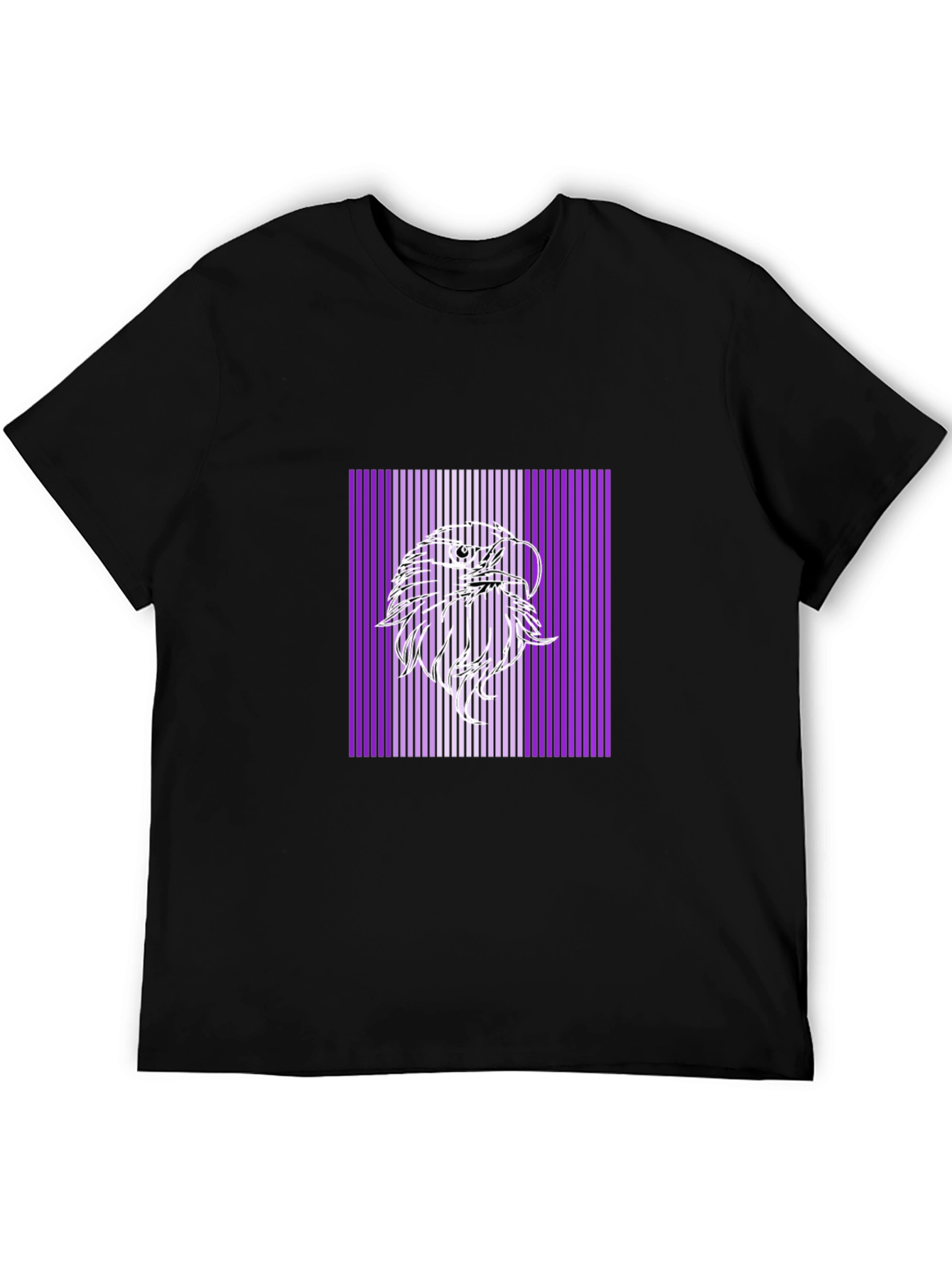Eagle Graphic Black T-Shirt