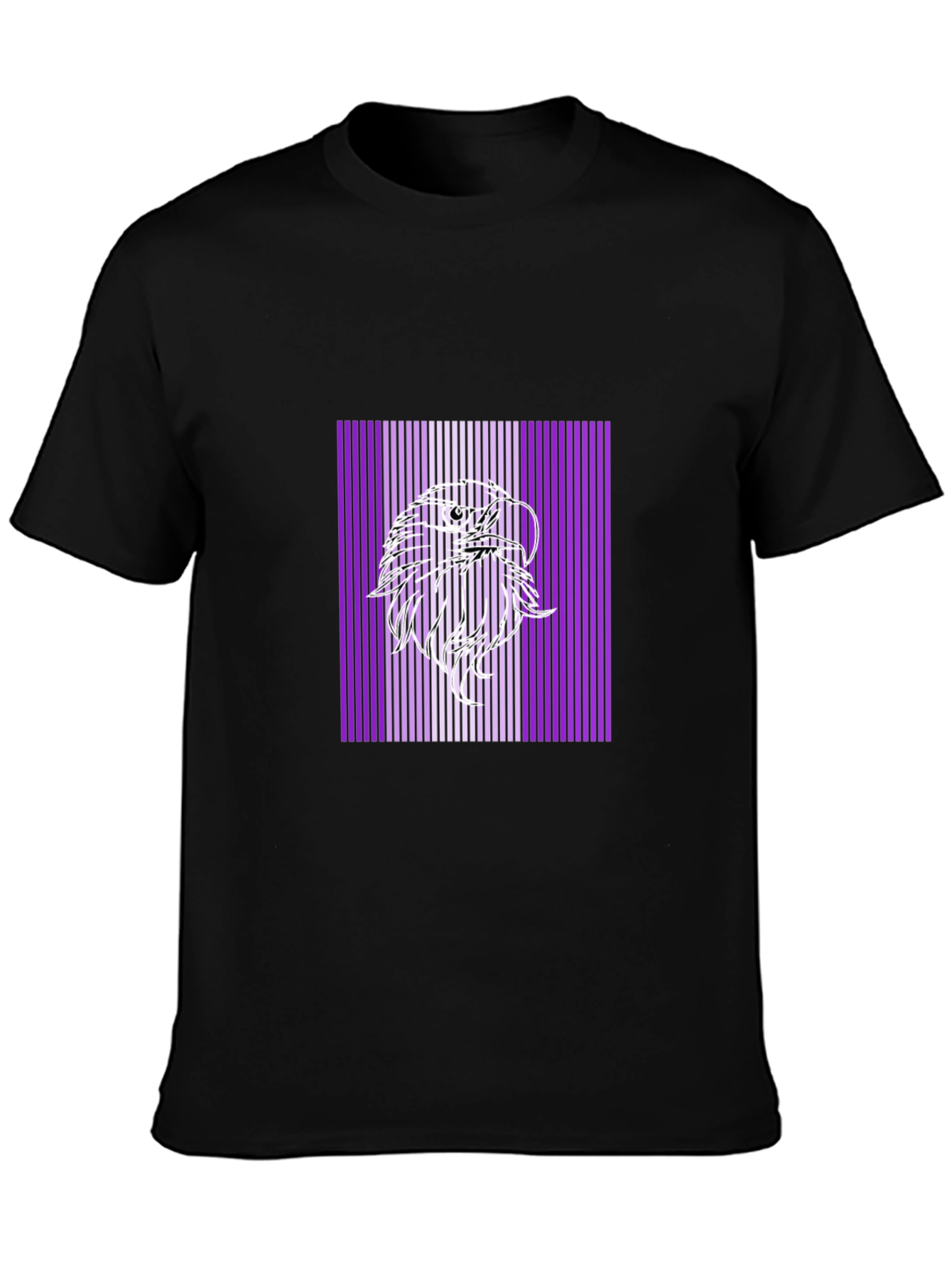 Eagle Graphic Black T-Shirt